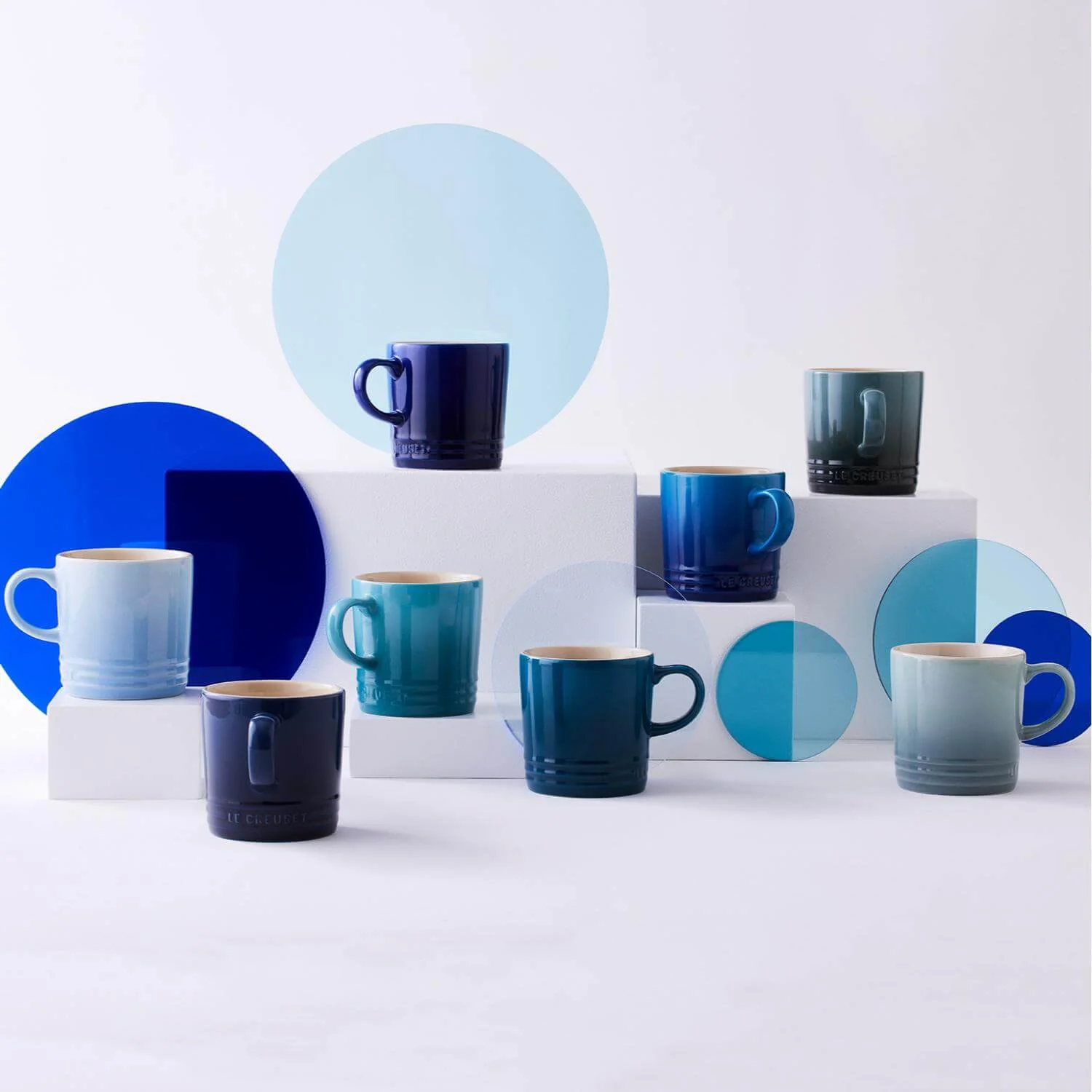 Le Creuset Stoneware Espresso Mug - Sea Salt - Image 7