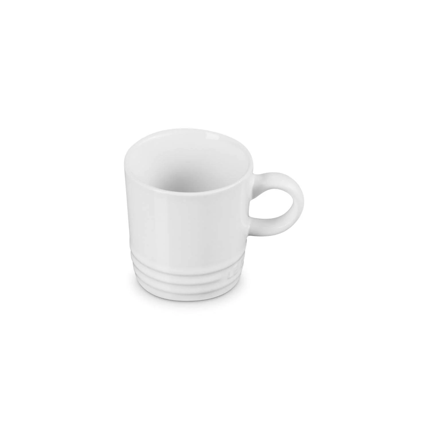 Le Creuset Stoneware Espresso Mug - White - Image 4