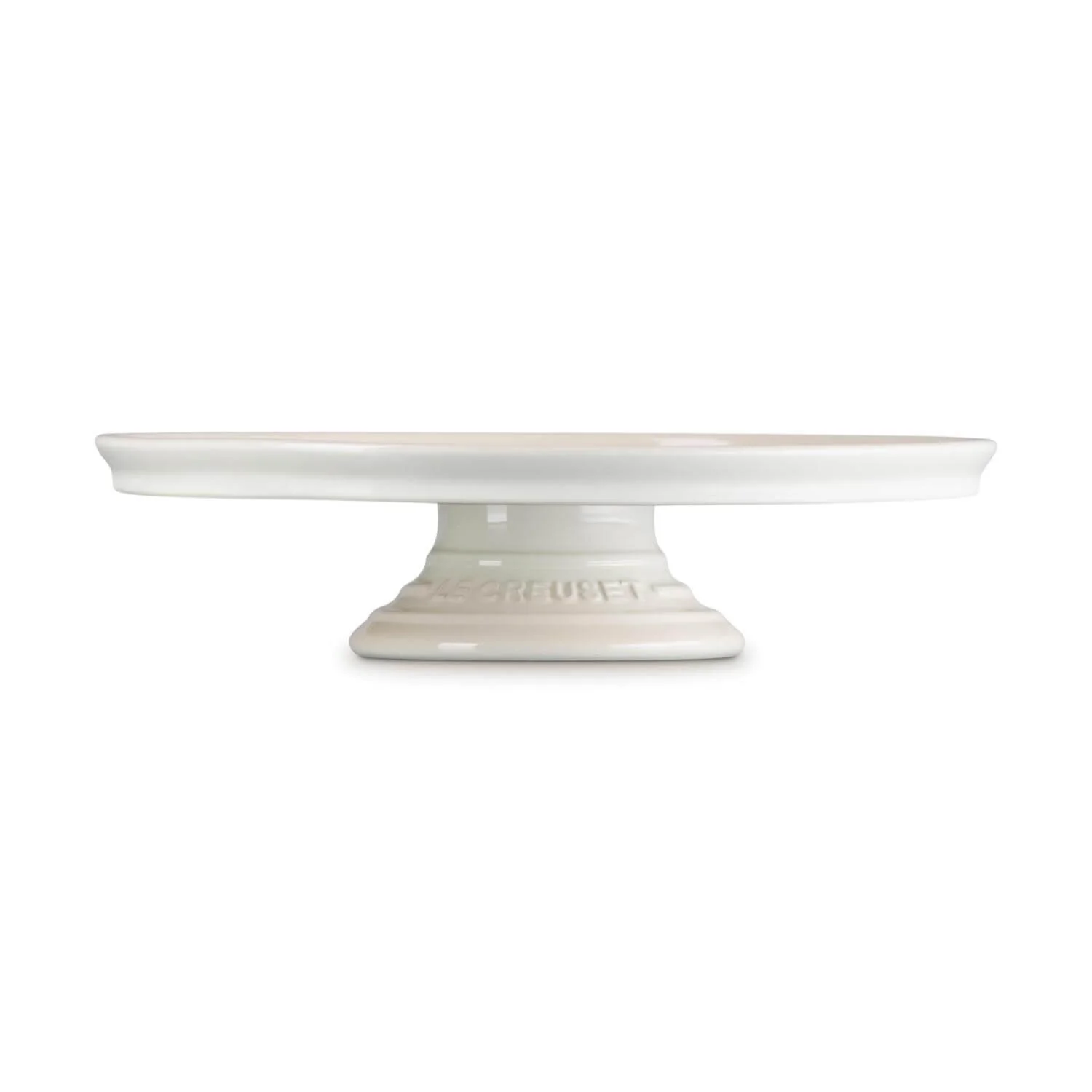 Le Creuset Stoneware Footed Cake Stand - Meringue - Image 2
