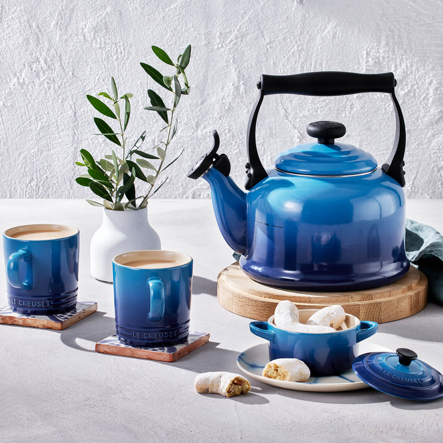 Le Creuset Stoneware 400ml Grand Mug - Azure - Image 5