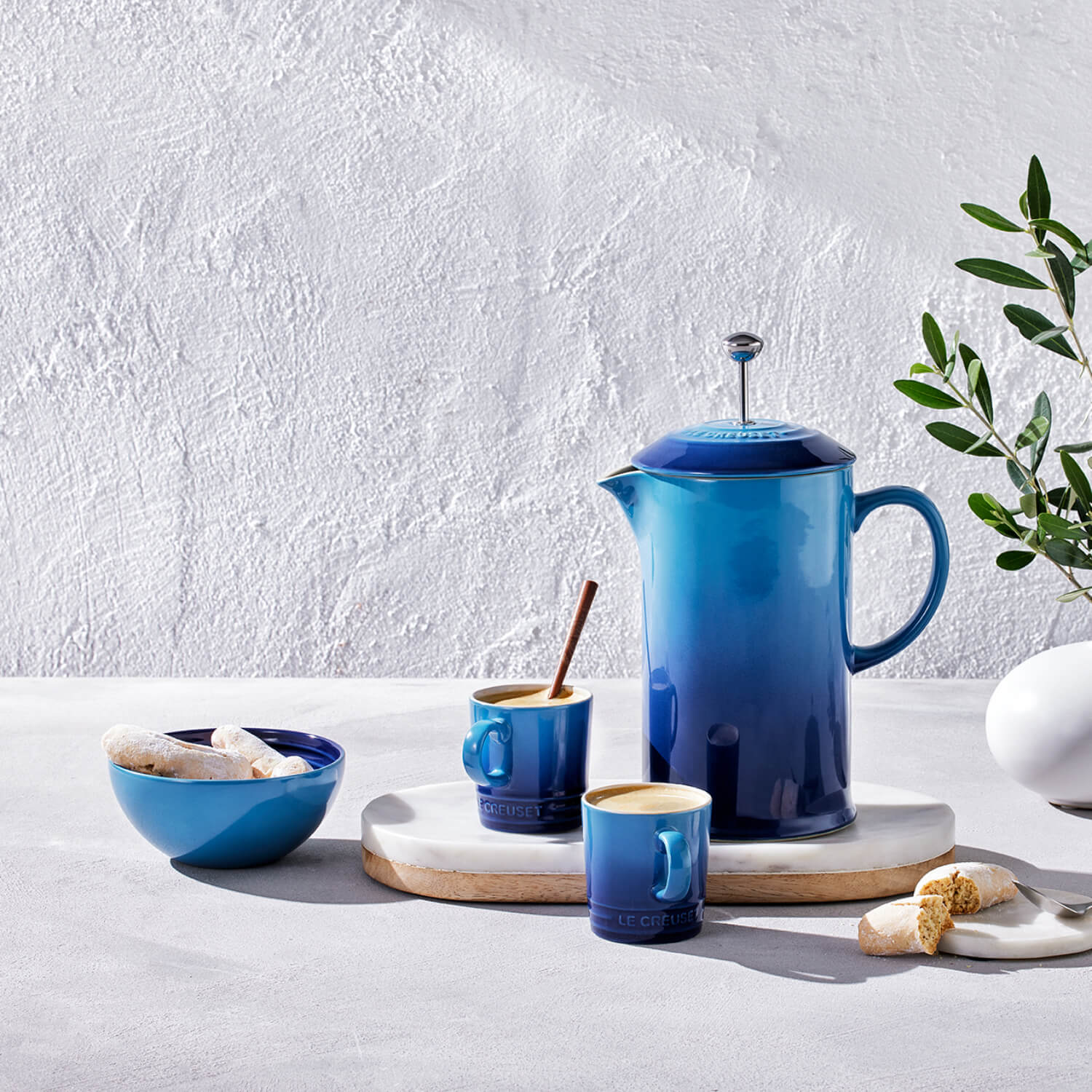 Le Creuset Stoneware 400ml Grand Mug - Azure - Image 6