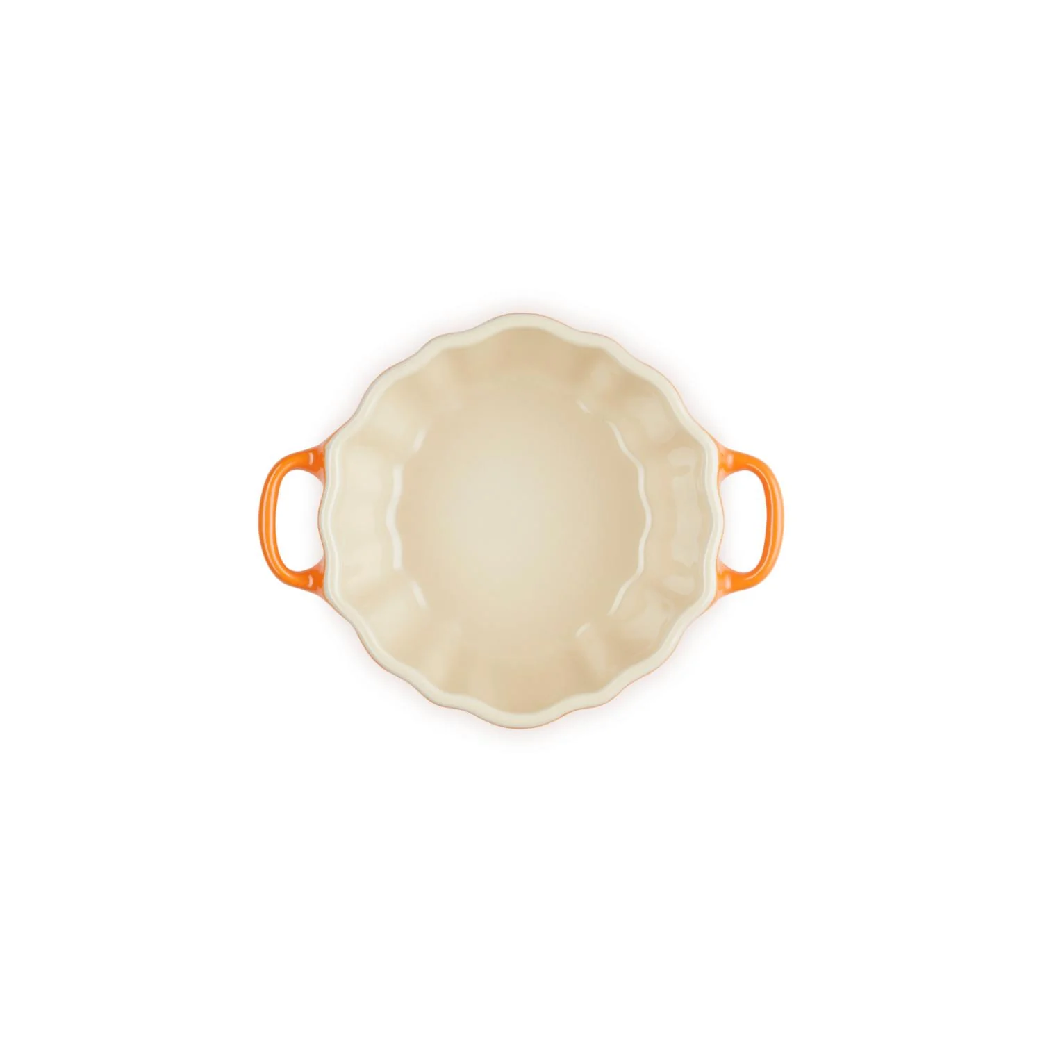 Le Creuset Halloween Stoneware Pumpkin Petite Round Casserole - Volcanic - Image 4