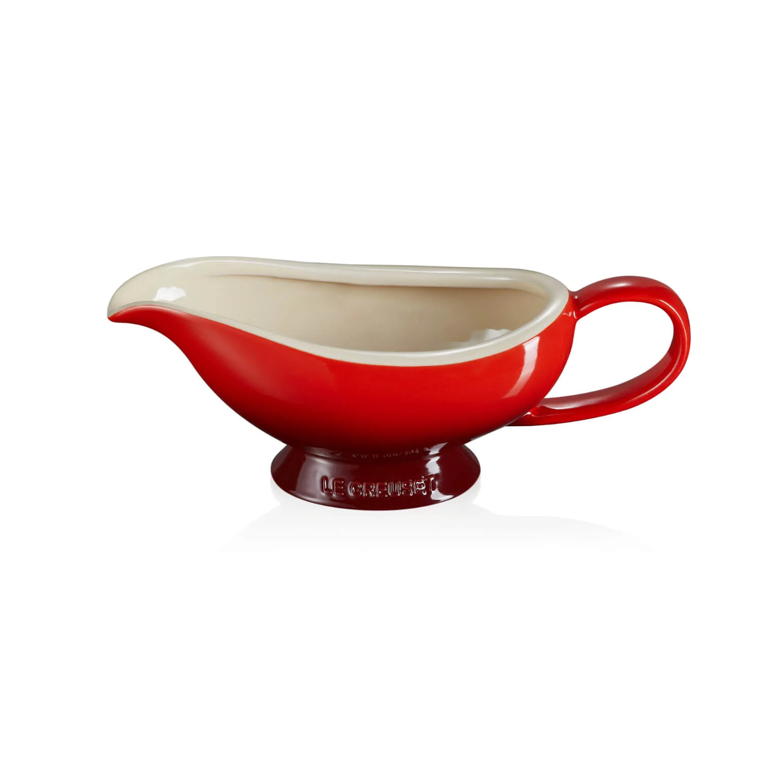 Le Creuset Stoneware Gravy Boat - Cerise - Image 2