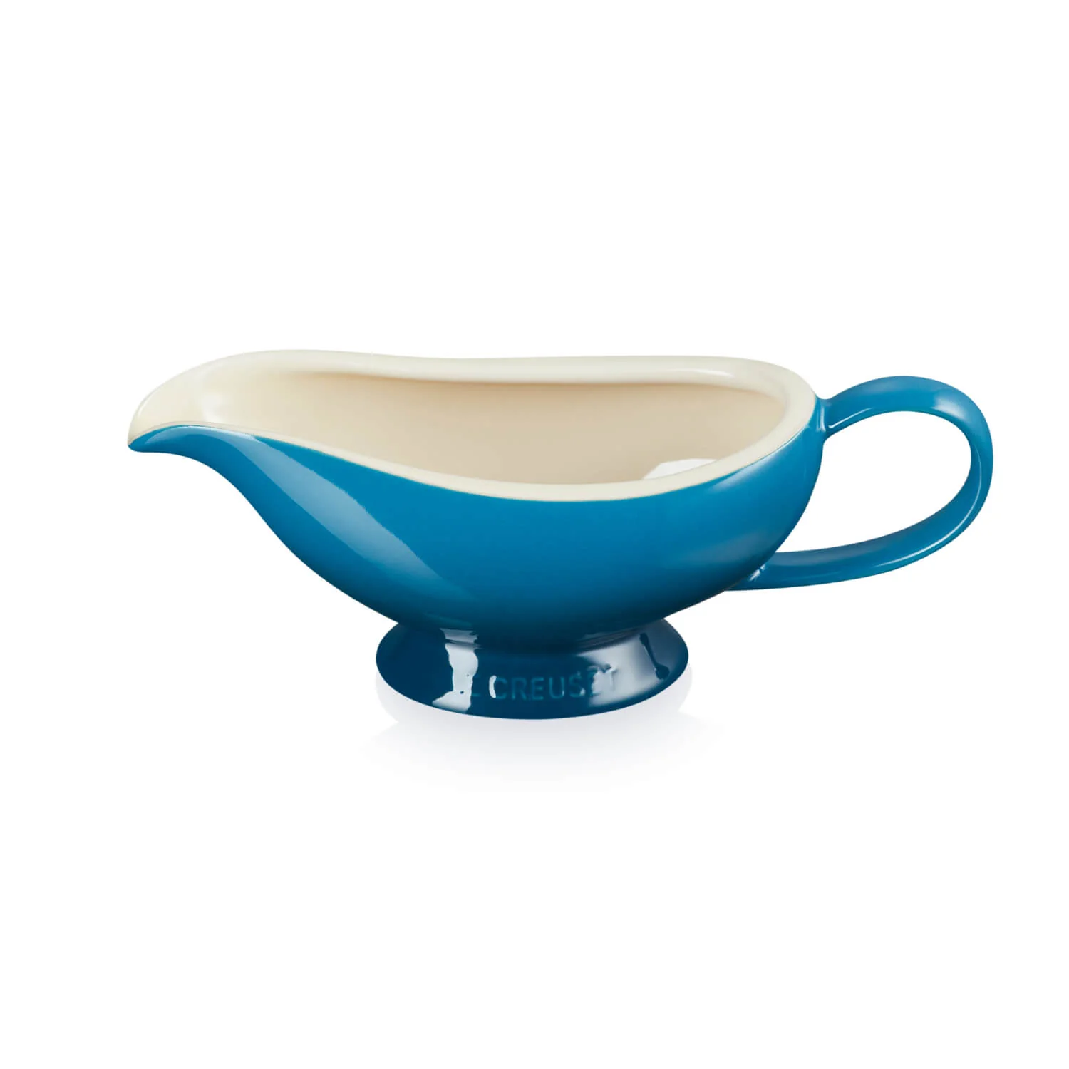 Le Creuset Stoneware Gravy Boat - Deep Teal - Image 2