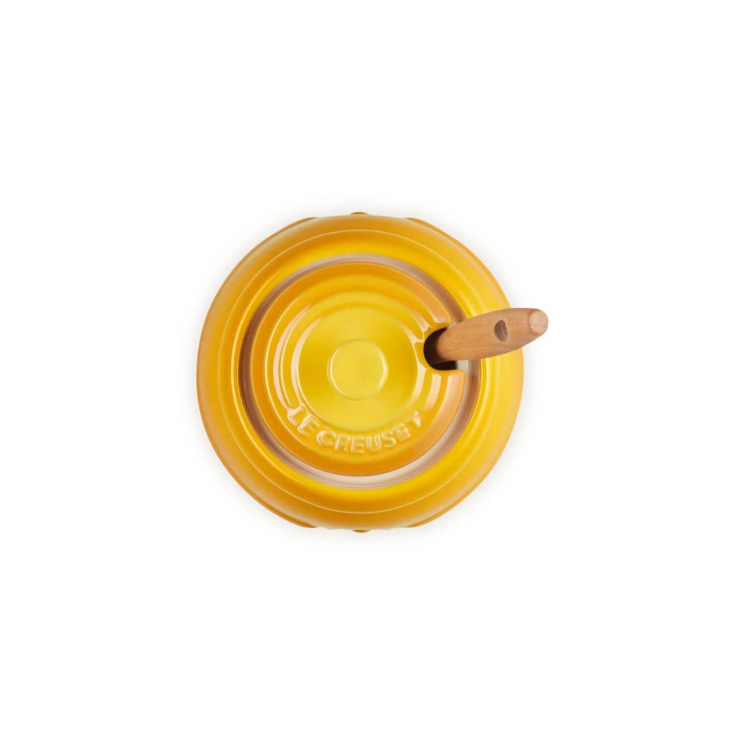 Le Creuset Stoneware Honey Pot & Dipper - Nectar - Image 2