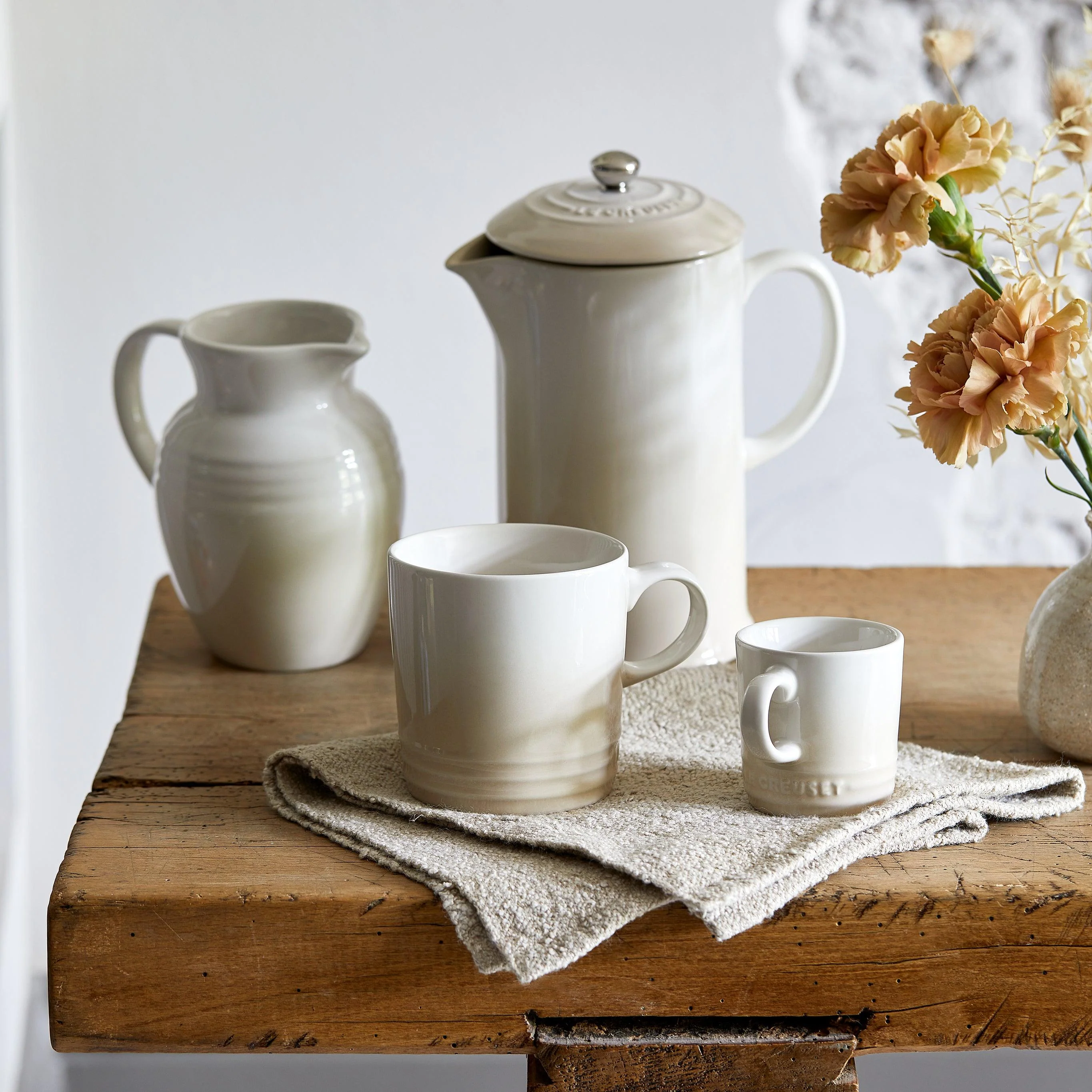 Le Creuset Stoneware Espresso Mug - Meringue - Image 5