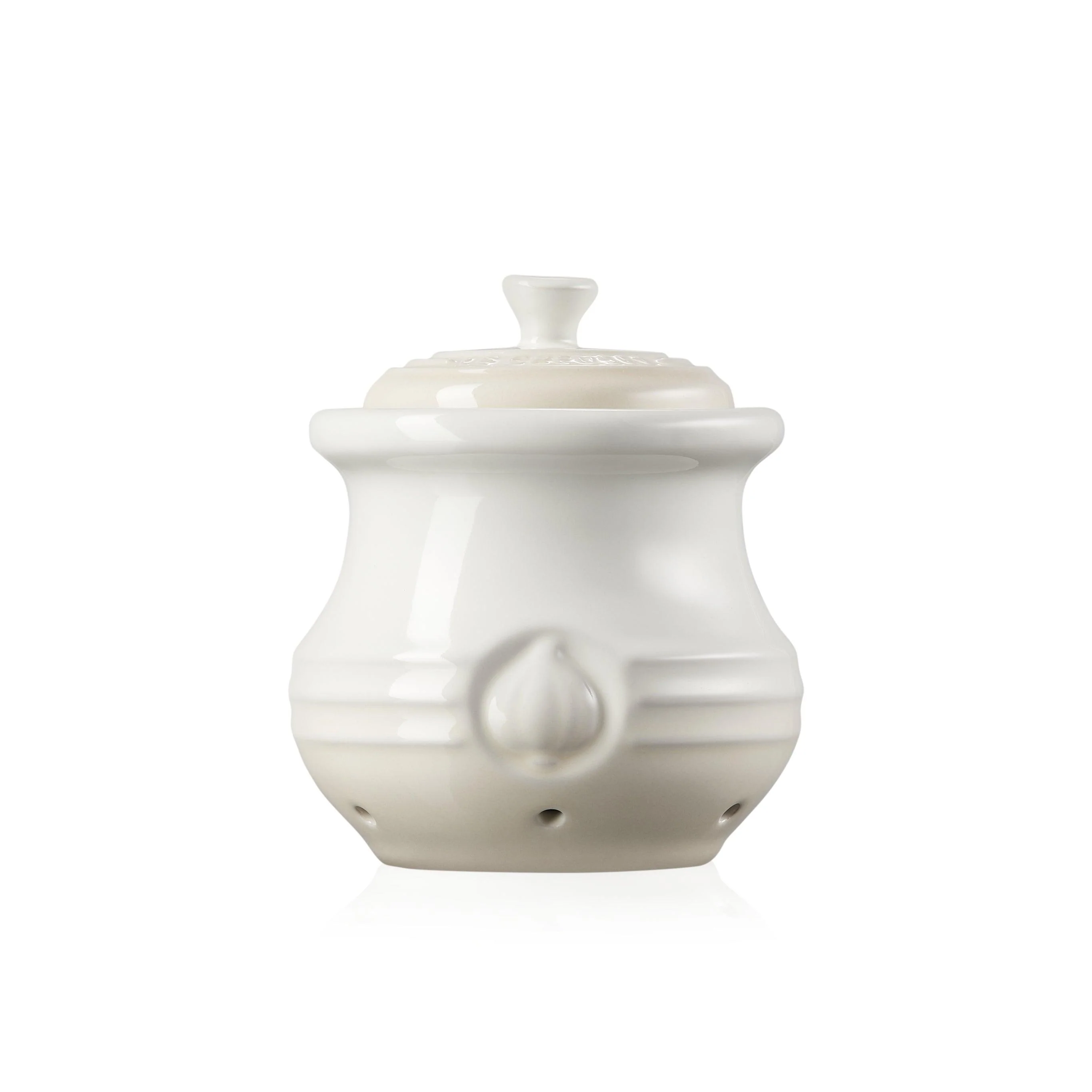 Le Creuset Stoneware Garlic Keeper - Meringue - Image 3
