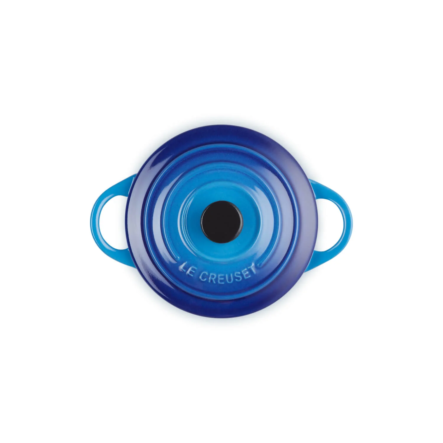 Le Creuset Stoneware Petite Round Casserole - Azure - Image 4