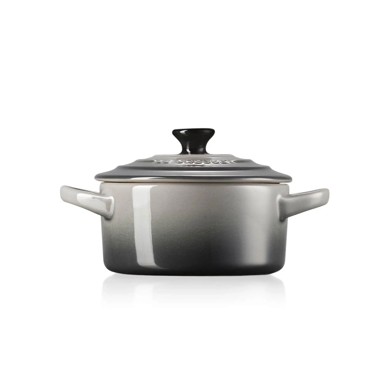Le Creuset Stoneware Petite Round Casserole - Flint - Image 3