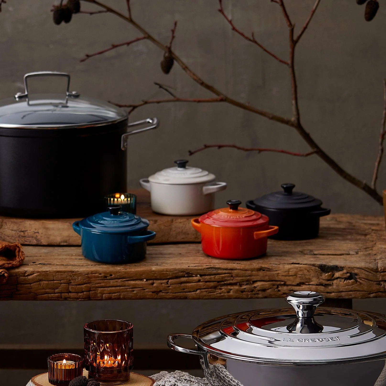 Le Creuset Stoneware Petite Round Casserole - Satin Black - Image 6