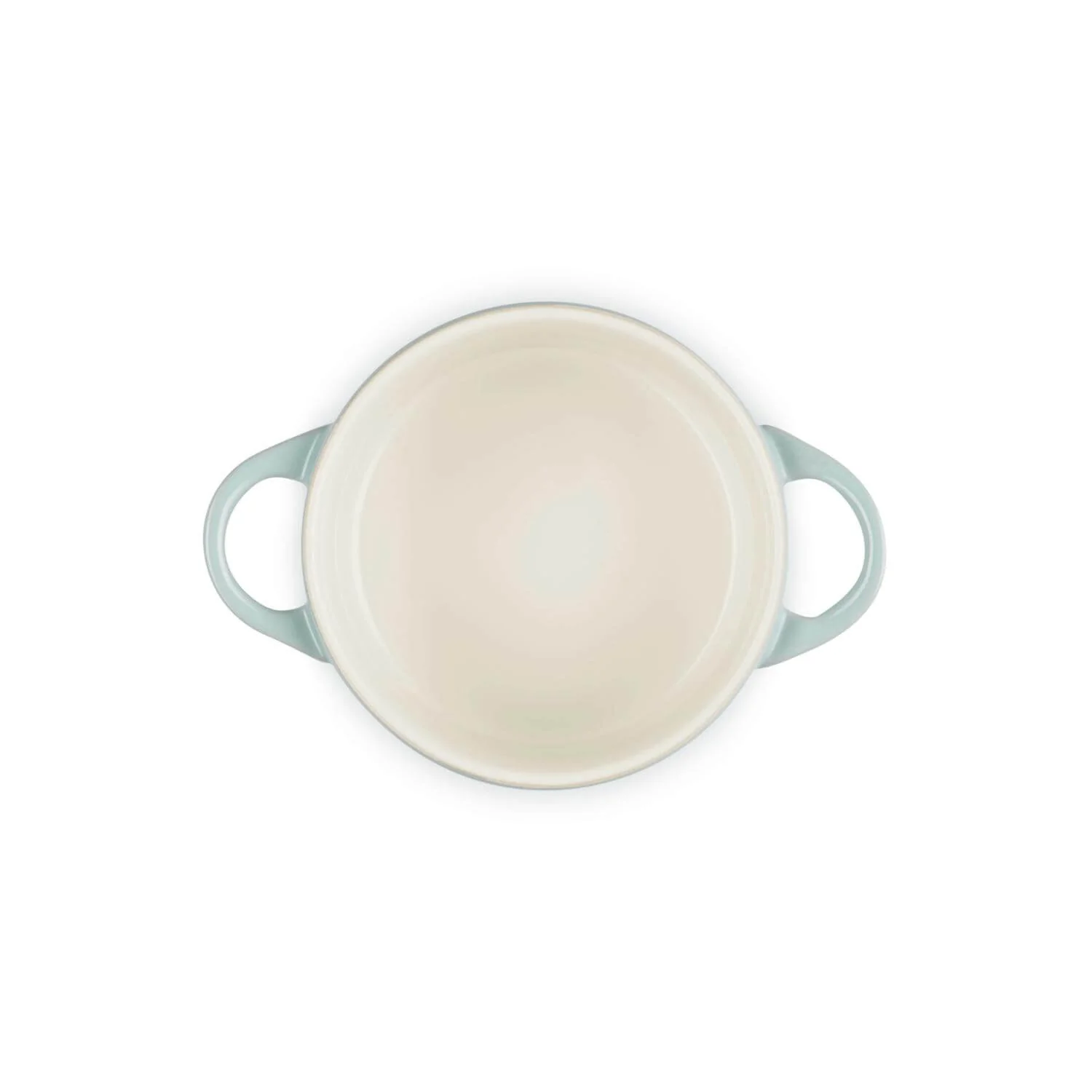Le Creuset Stoneware Petite Round Casserole - Sea Salt - Image 4