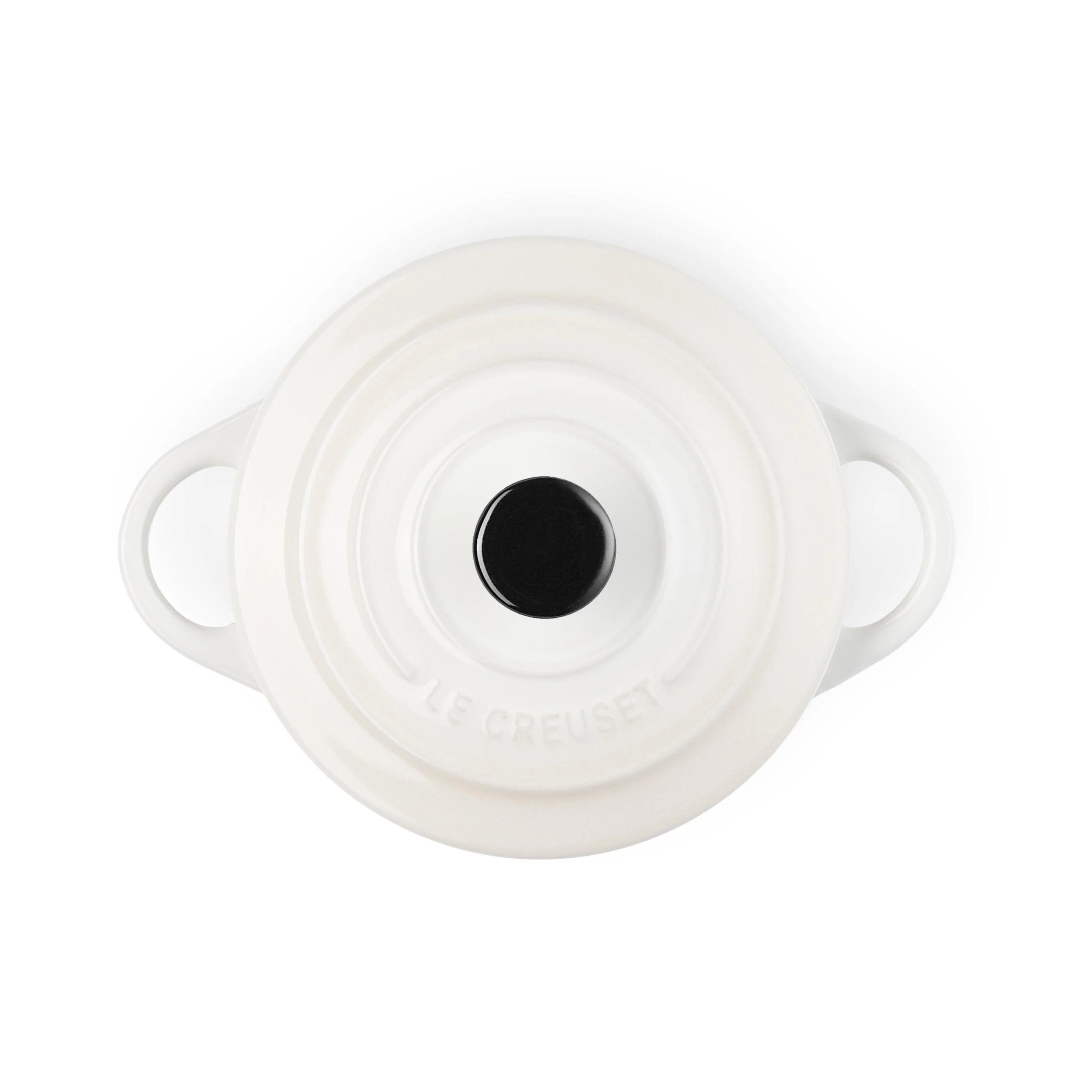 Le Creuset Stoneware Petite Round Casserole - Meringue - Image 4