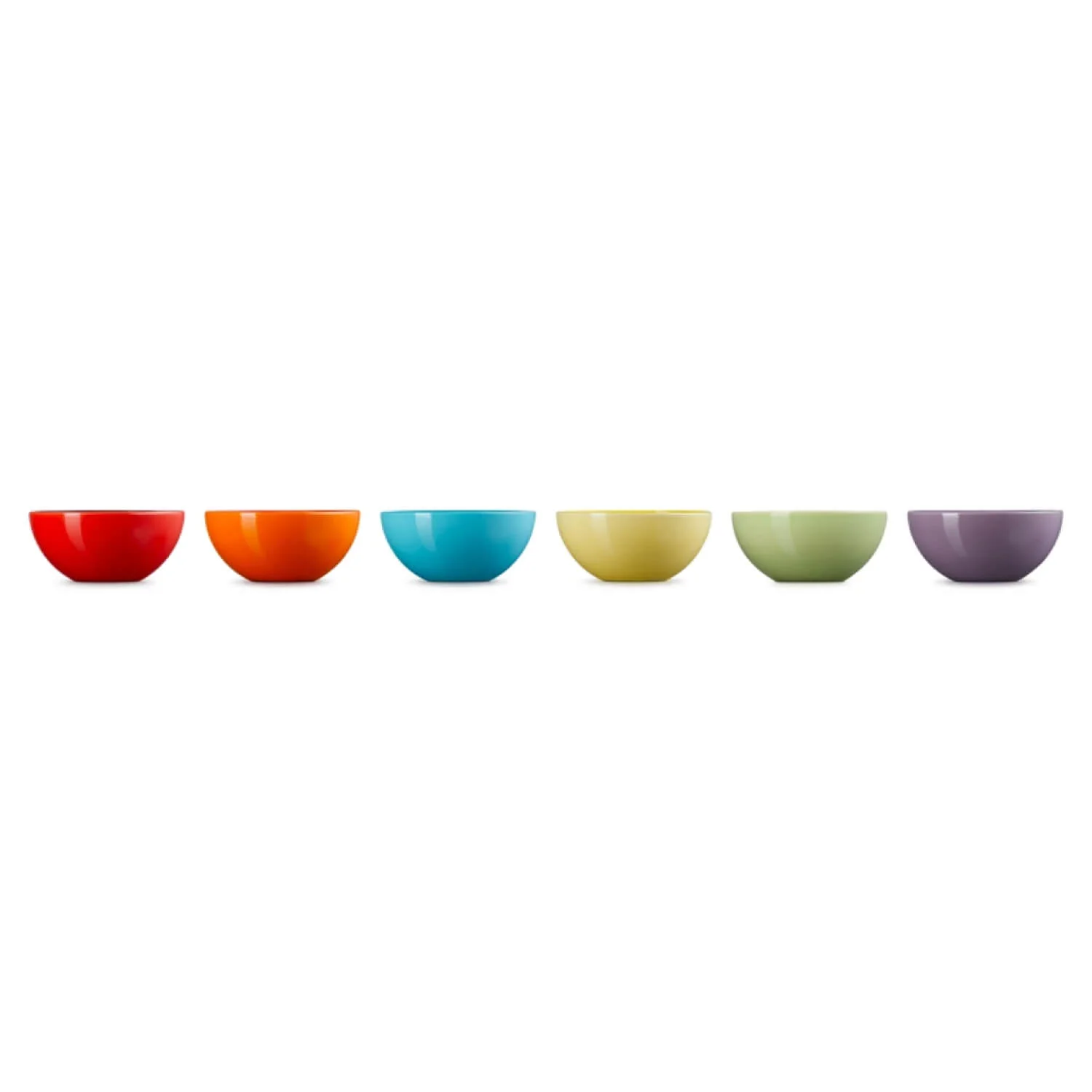 Le Creuset Stoneware Rainbow Pinch Pots - Set of 6 - Image 2
