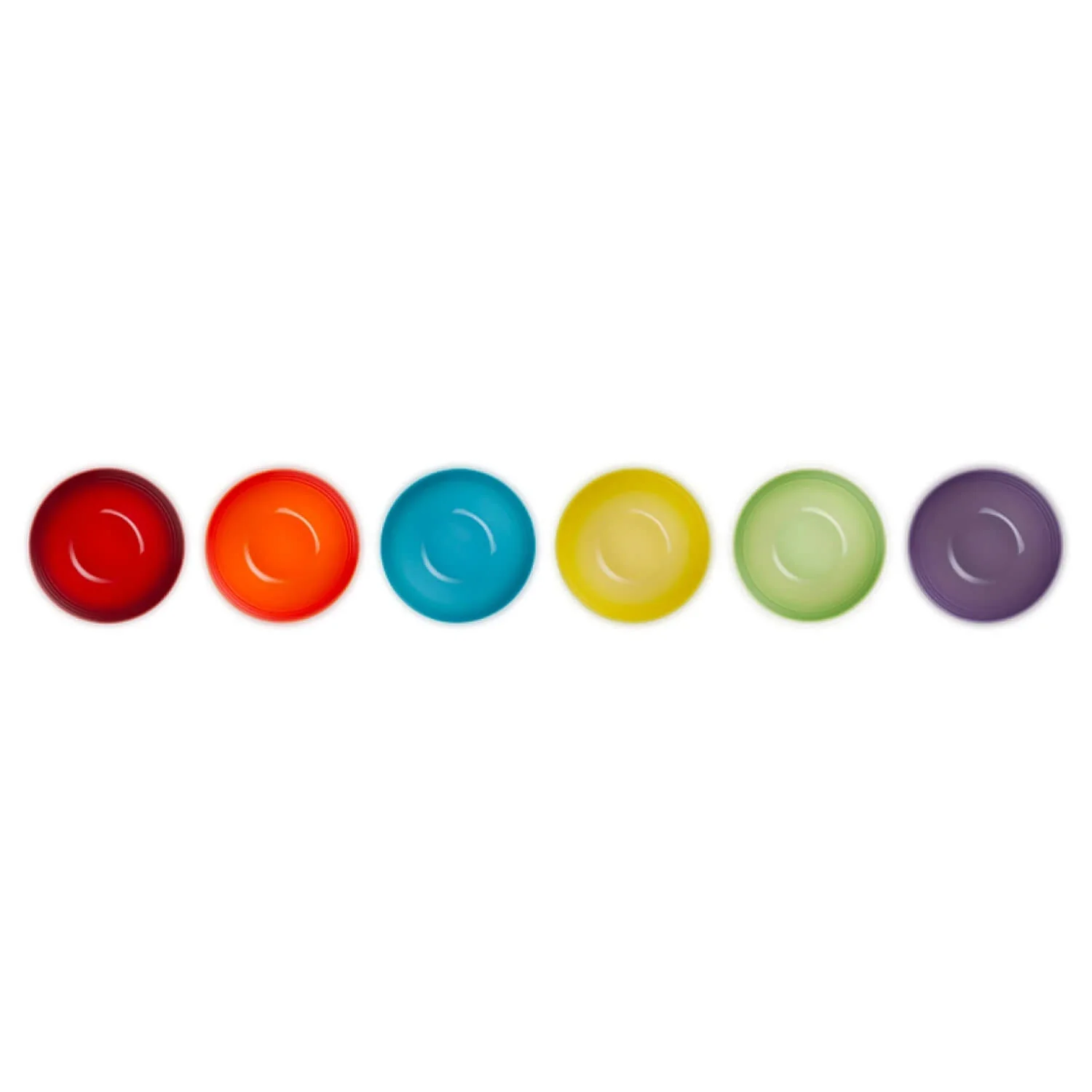 Le Creuset Stoneware Rainbow Pinch Pots - Set of 6 - Image 3