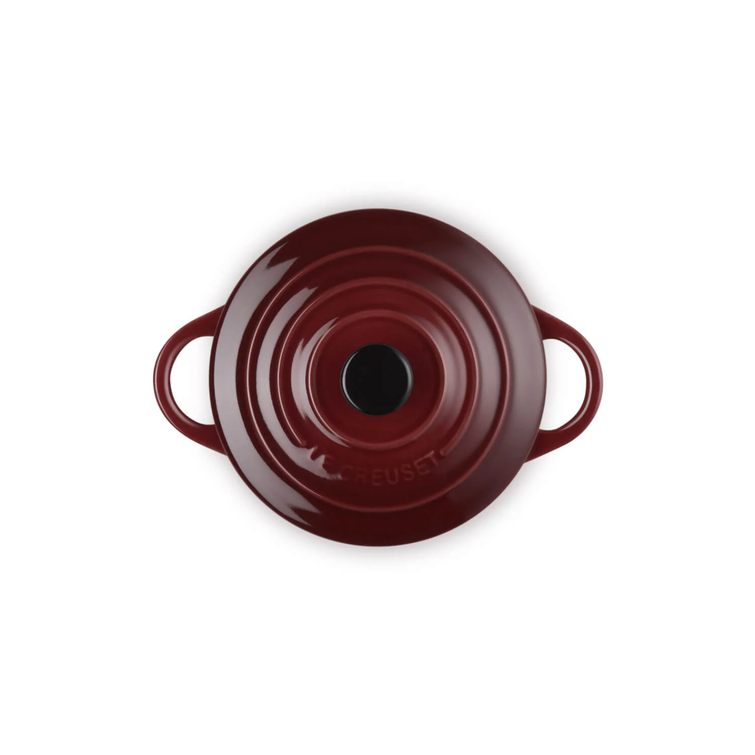 Le Creuset Stoneware Petite Round Casserole - Garnet - Image 3