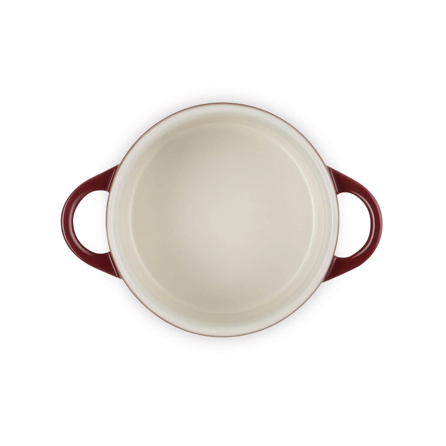 Le Creuset Stoneware Petite Round Casserole - Garnet - Image 4