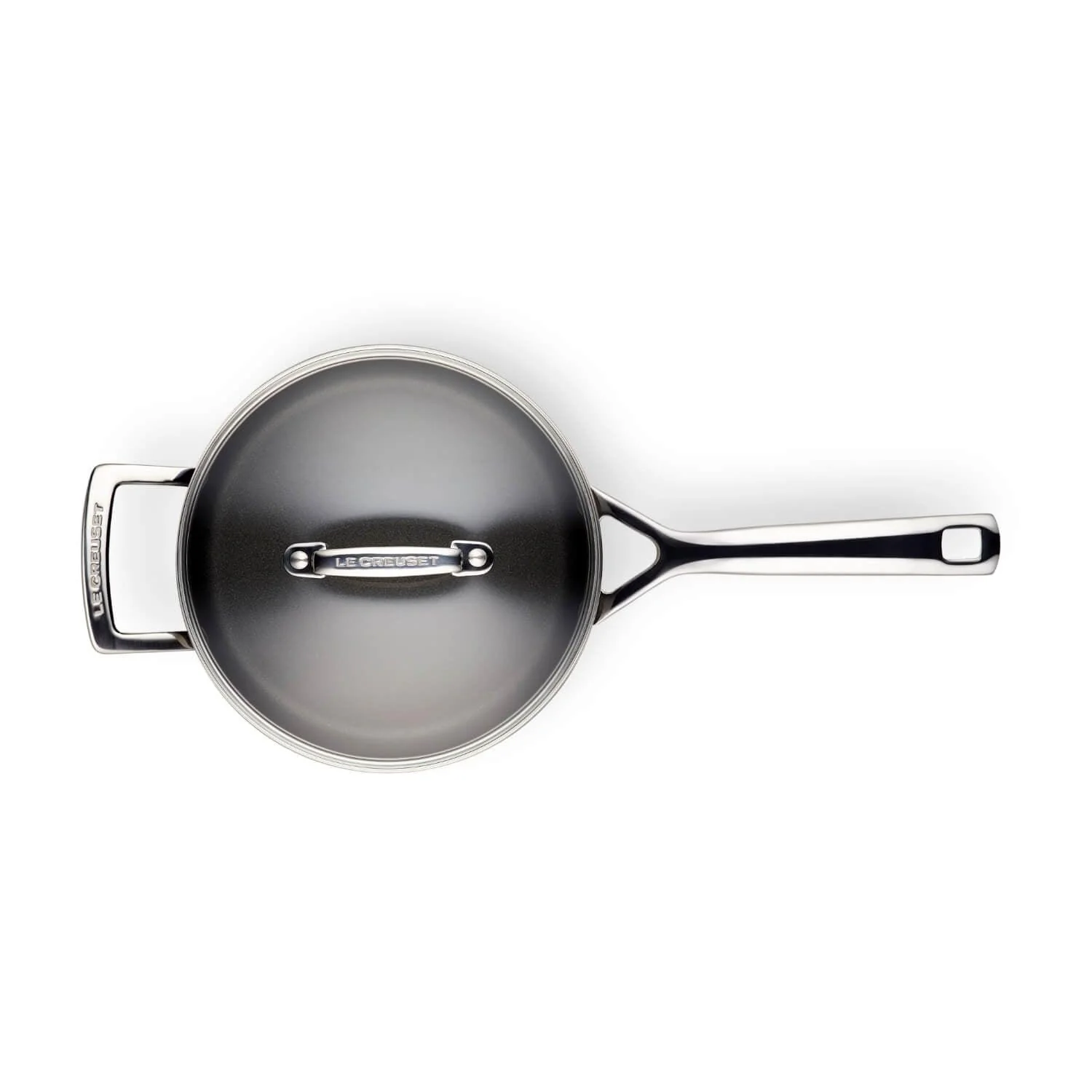 Le Creuset Toughened Non-Stick Saucepan With Glass Lid - 20cm - Image 4