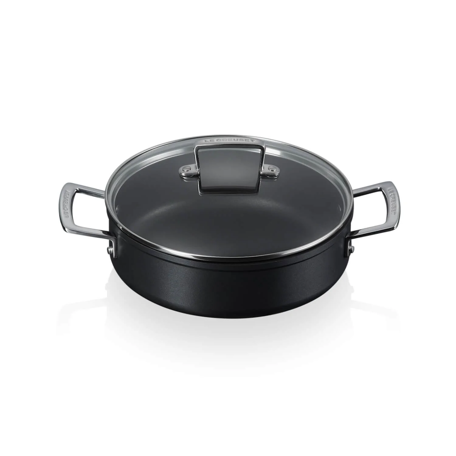 Le Creuset Toughened Non-Stick Sauté Pan - 24cm - Image 3
