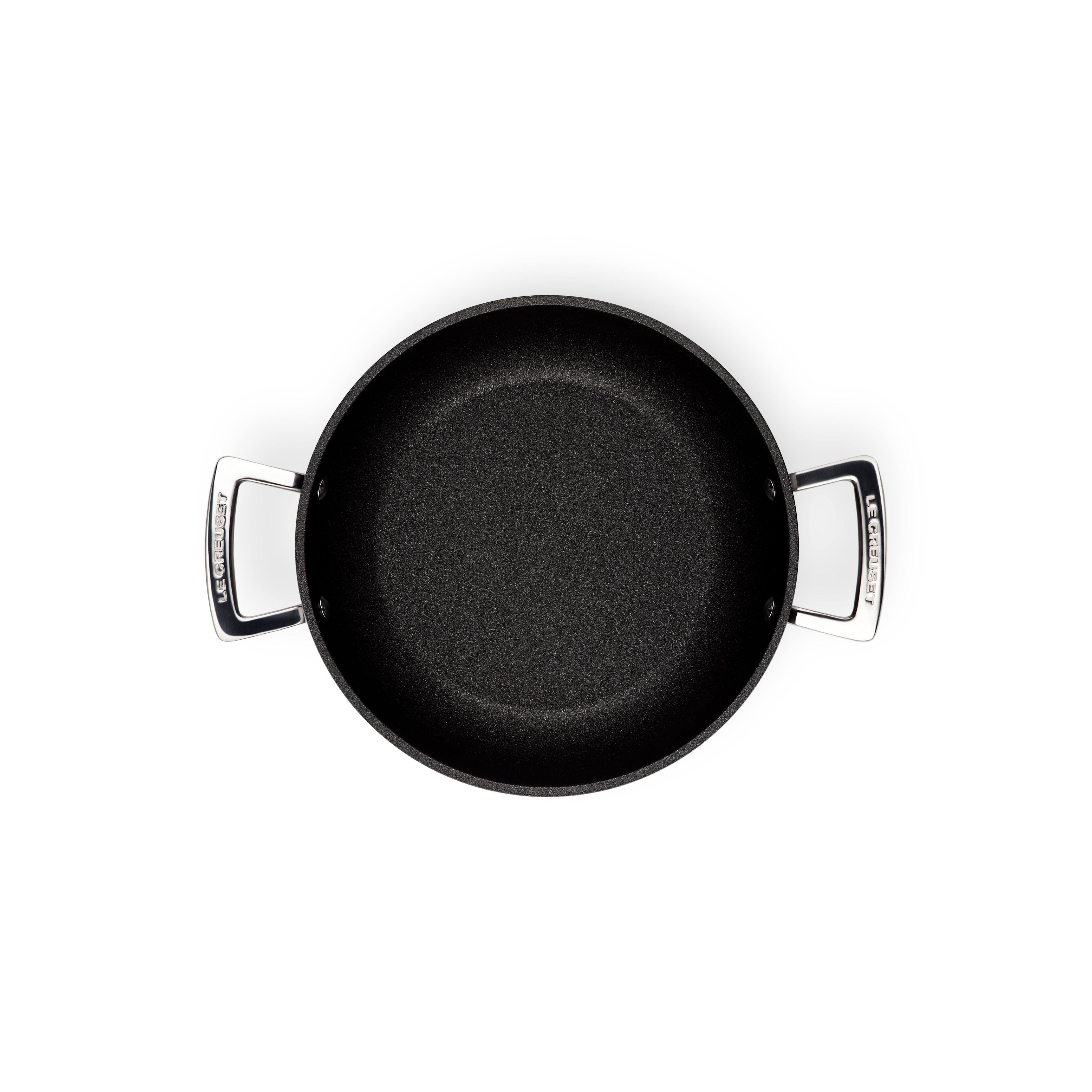 Le Creuset Toughened Non-Stick Shallow Casserole - 24cm - Image 4