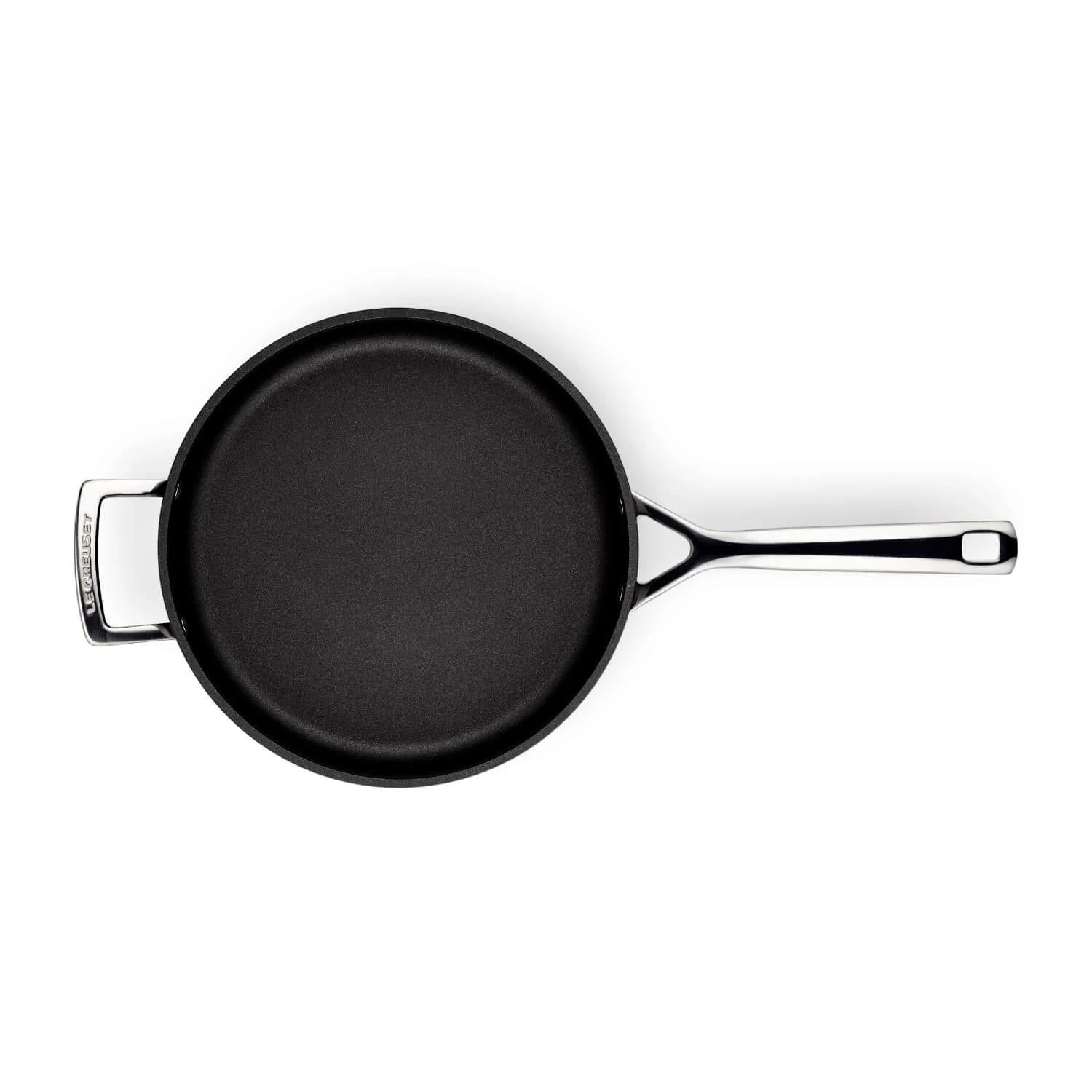Le Creuset Toughened Non-Stick Saute Pan With Glass Lid - 26cm - Image 4
