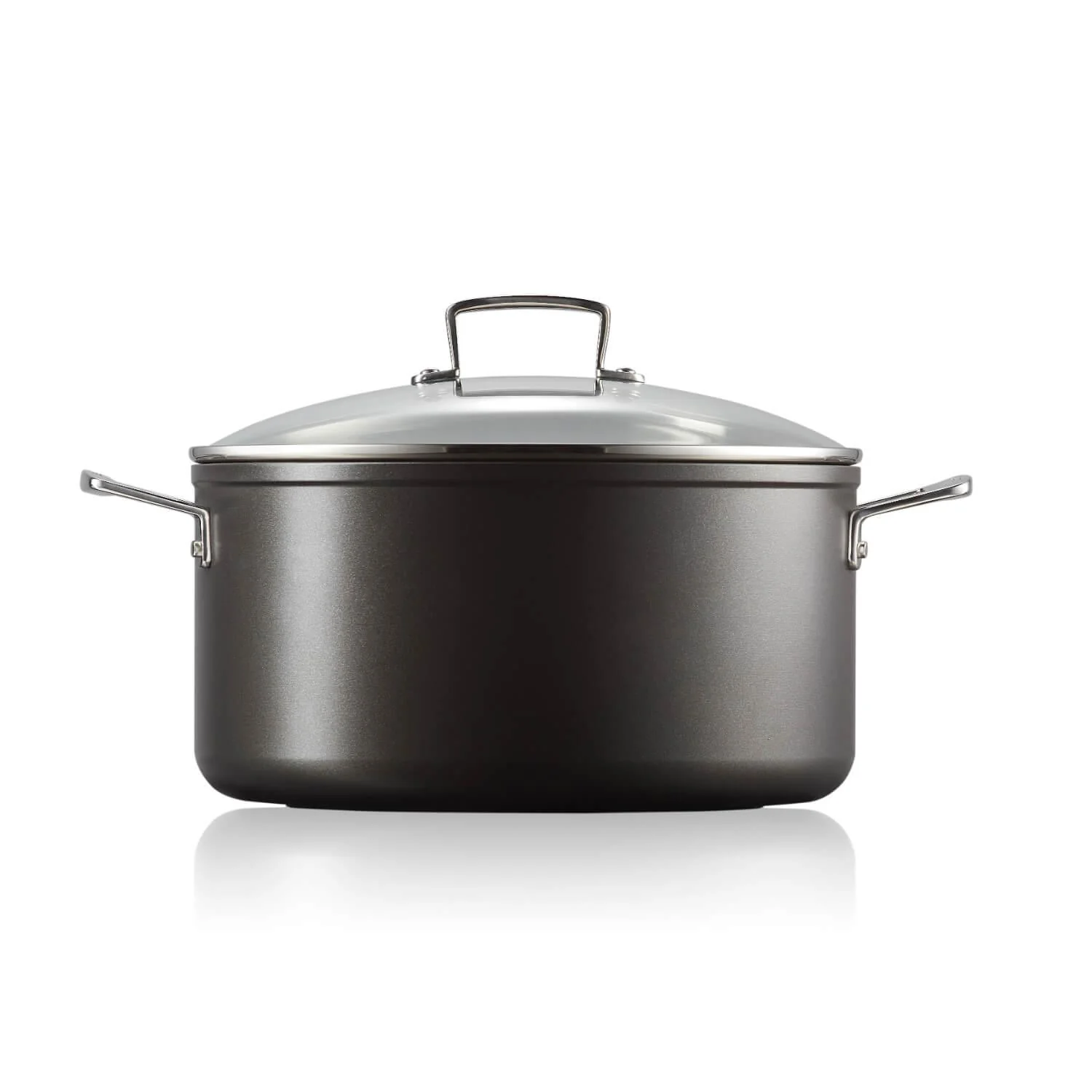 Le Creuset Toughened Non-Stick Deep Casserole - 28cm - Image 4