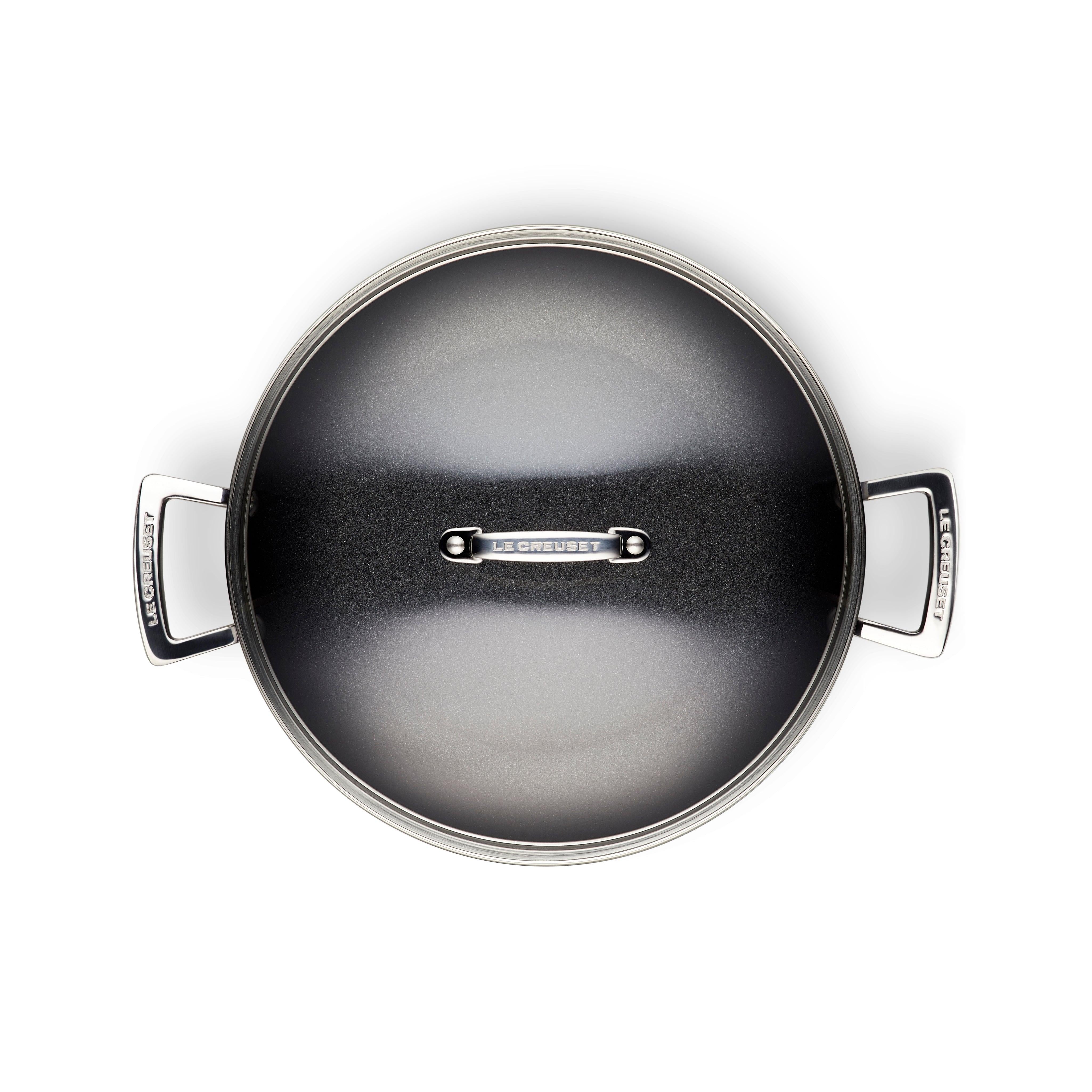 Le Creuset Toughened Non-Stick Shallow Casserole - 30cm - Image 3