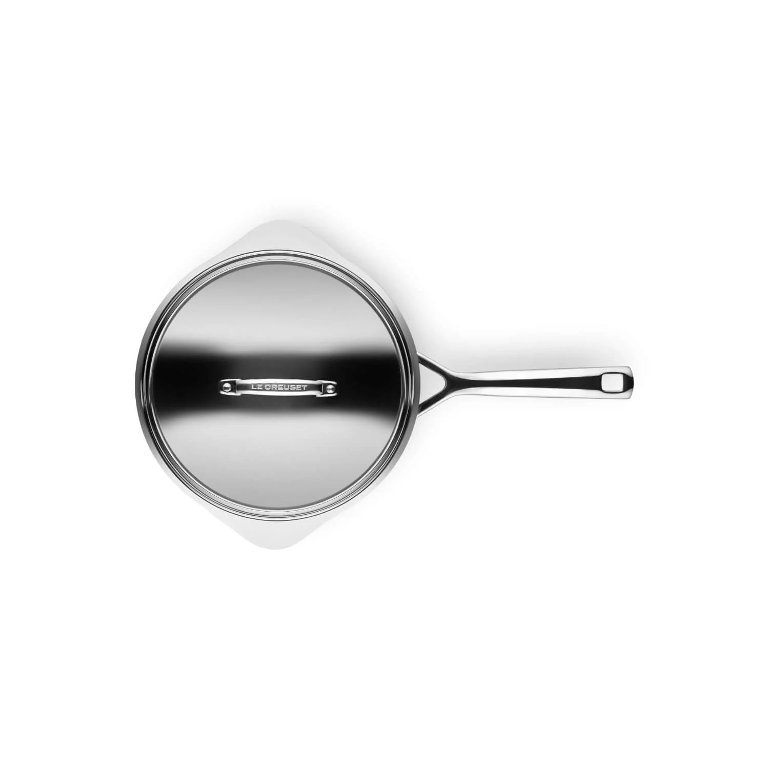 Le Creuset Toughened Non-Stick Chefs Pan with Pouring Spouts - 24cm - Image 4
