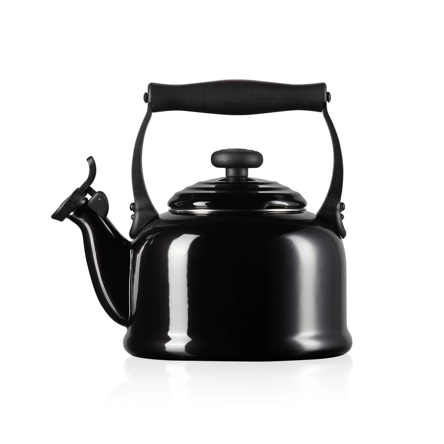 Le Creuset Traditional Stove Top Kettle - Black - Image 2