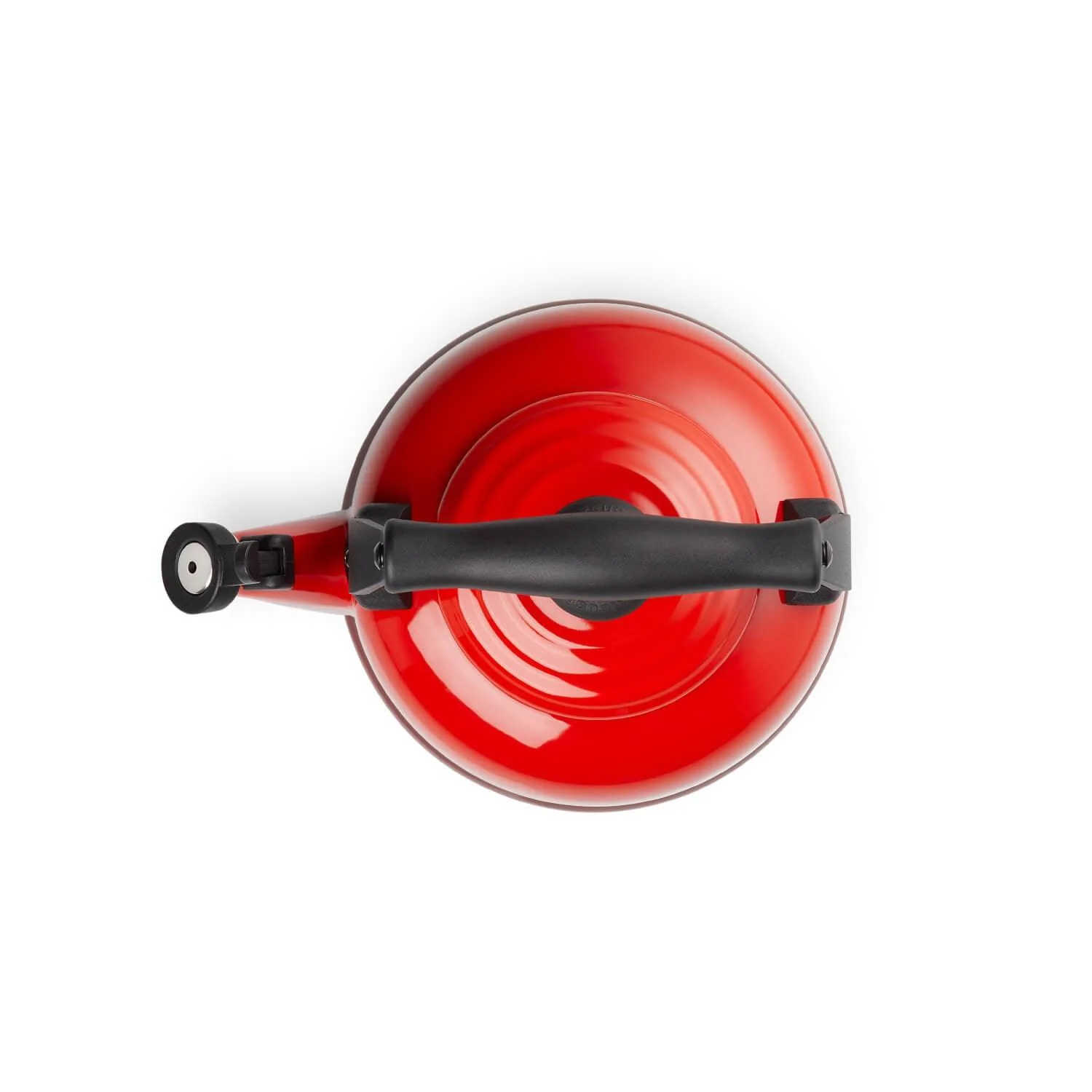 Le Creuset Traditional Stove Top Kettle - Cerise - Image 4