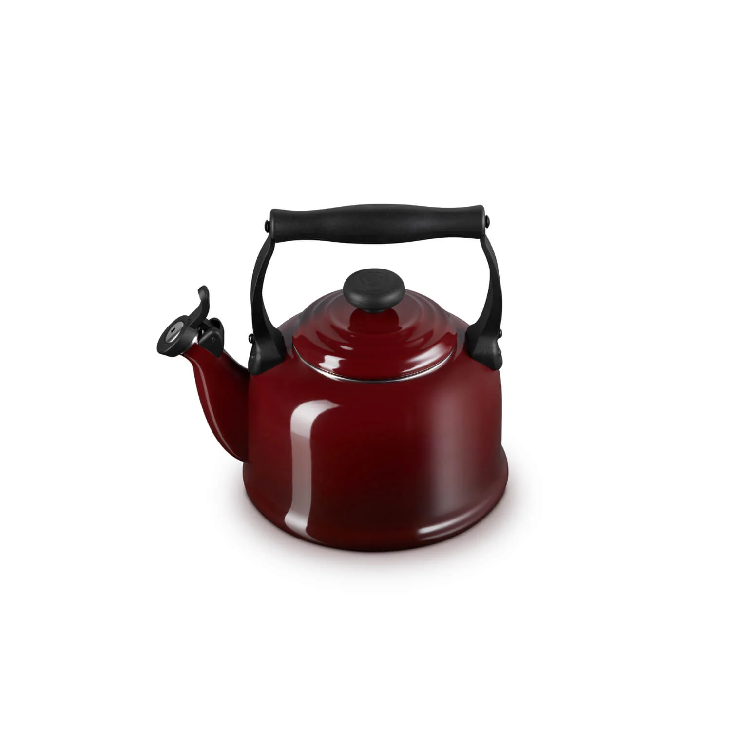 Le Creuset Traditional Stove Top Kettle - Garnet - Image 4