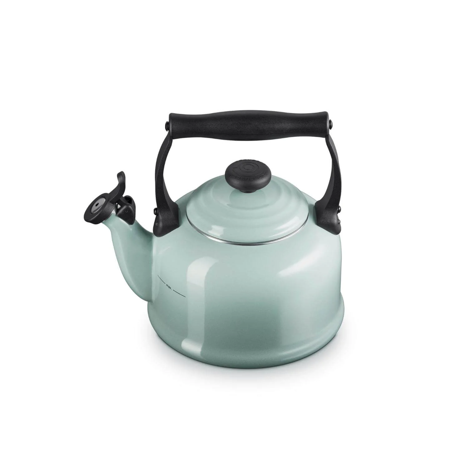 Le Creuset Traditional Stove Top Kettle - Sea Salt - Image 4