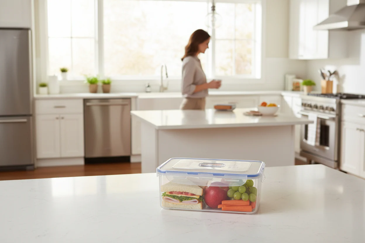 LocknLock Rectangular Food Container - 5.5 Litre - Image 2