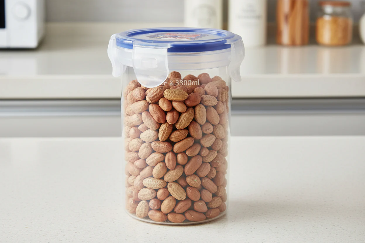 LocknLock Round Tall Food Container - 350ml - Image 2
