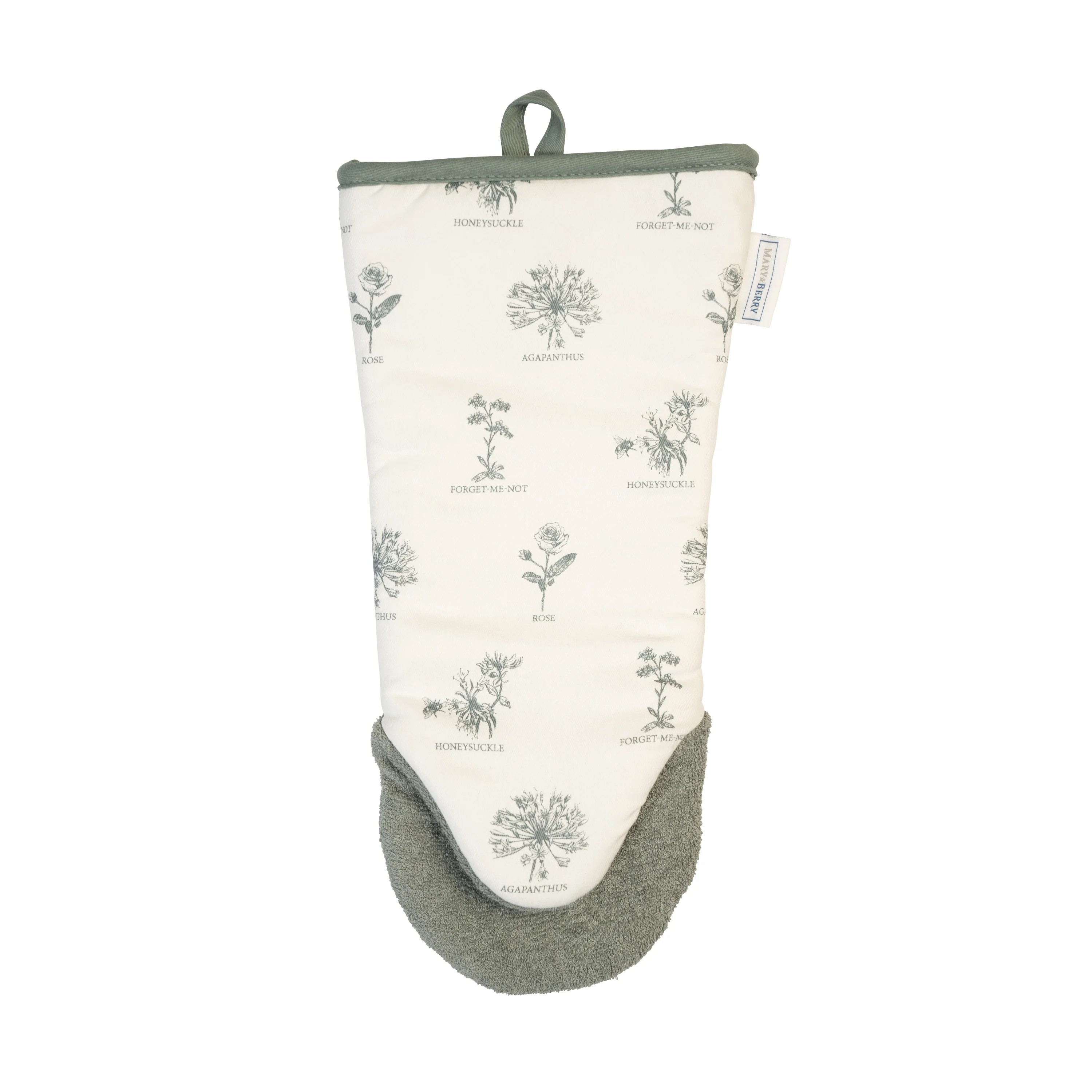 Mary Berry English Garden 100% Cotton Gauntlet - Flowers - Image 4