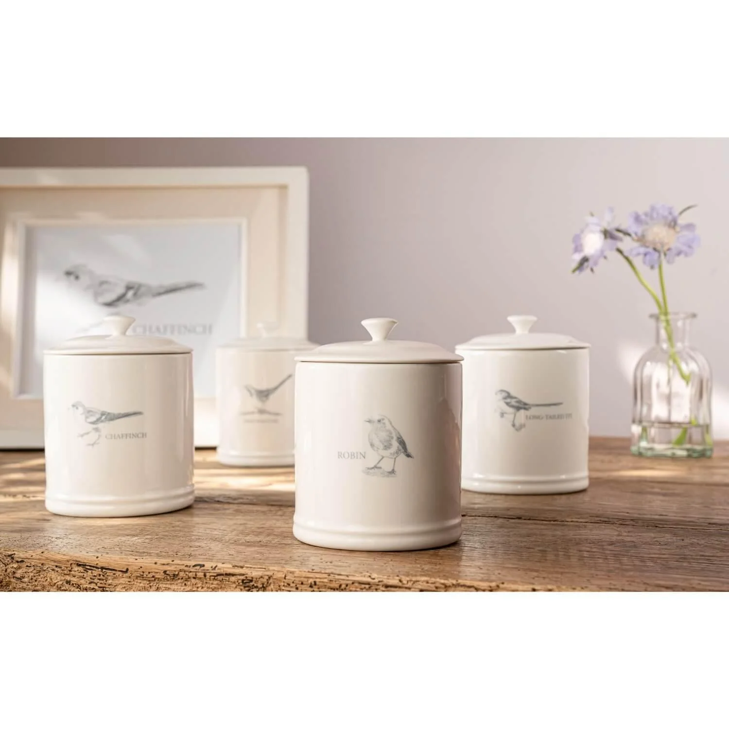 Mary Berry English Garden Sugar Canister - Robin - Image 4