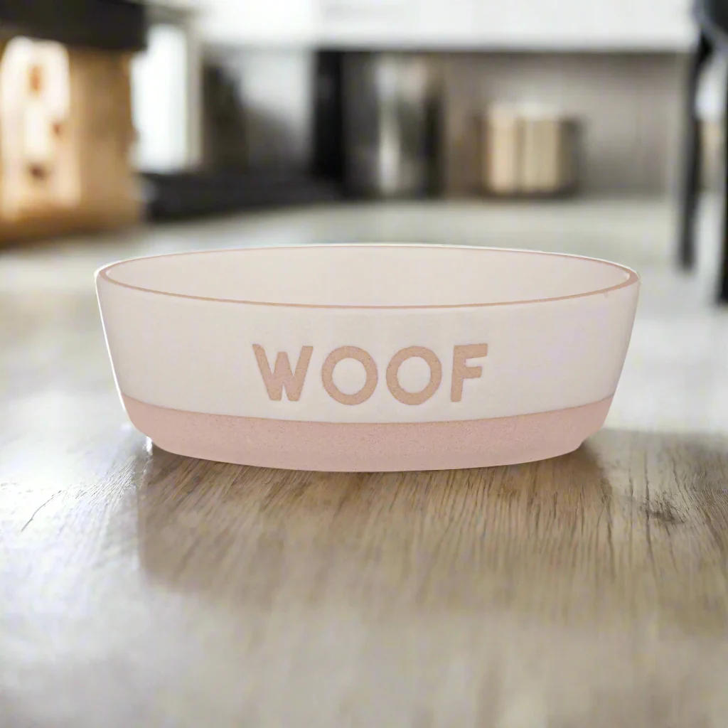 Mason Cash 16cm x 5cm Stoneware 'Woof' Dog Bowl - Image 2