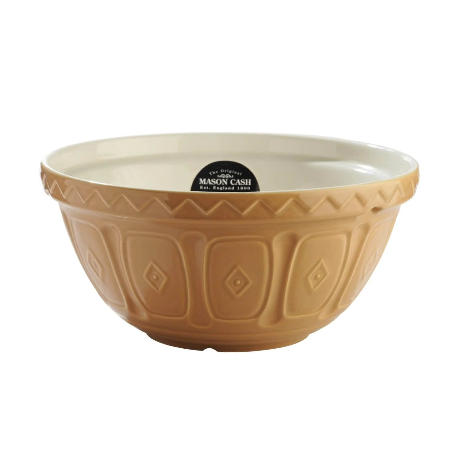 Mason Cash Cane S12 29cm Stoneware Mixing Bowl - Cane - Image 2