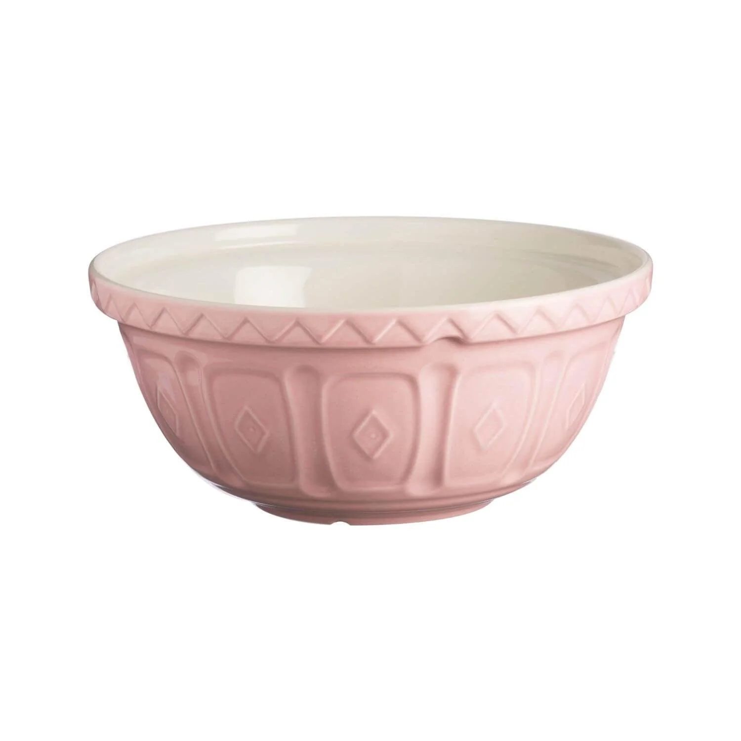 Mason Cash Colour Mix 29cm Stoneware Mixing Bowl - Powder Pink