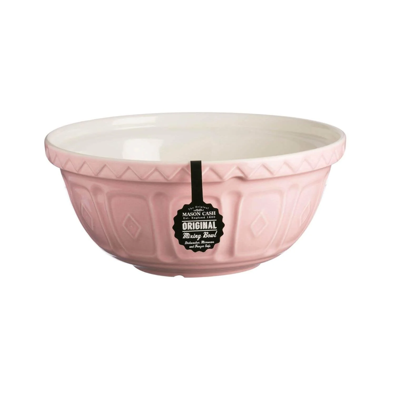 Mason Cash Colour Mix 29cm Stoneware Mixing Bowl - Powder Pink - Image 2