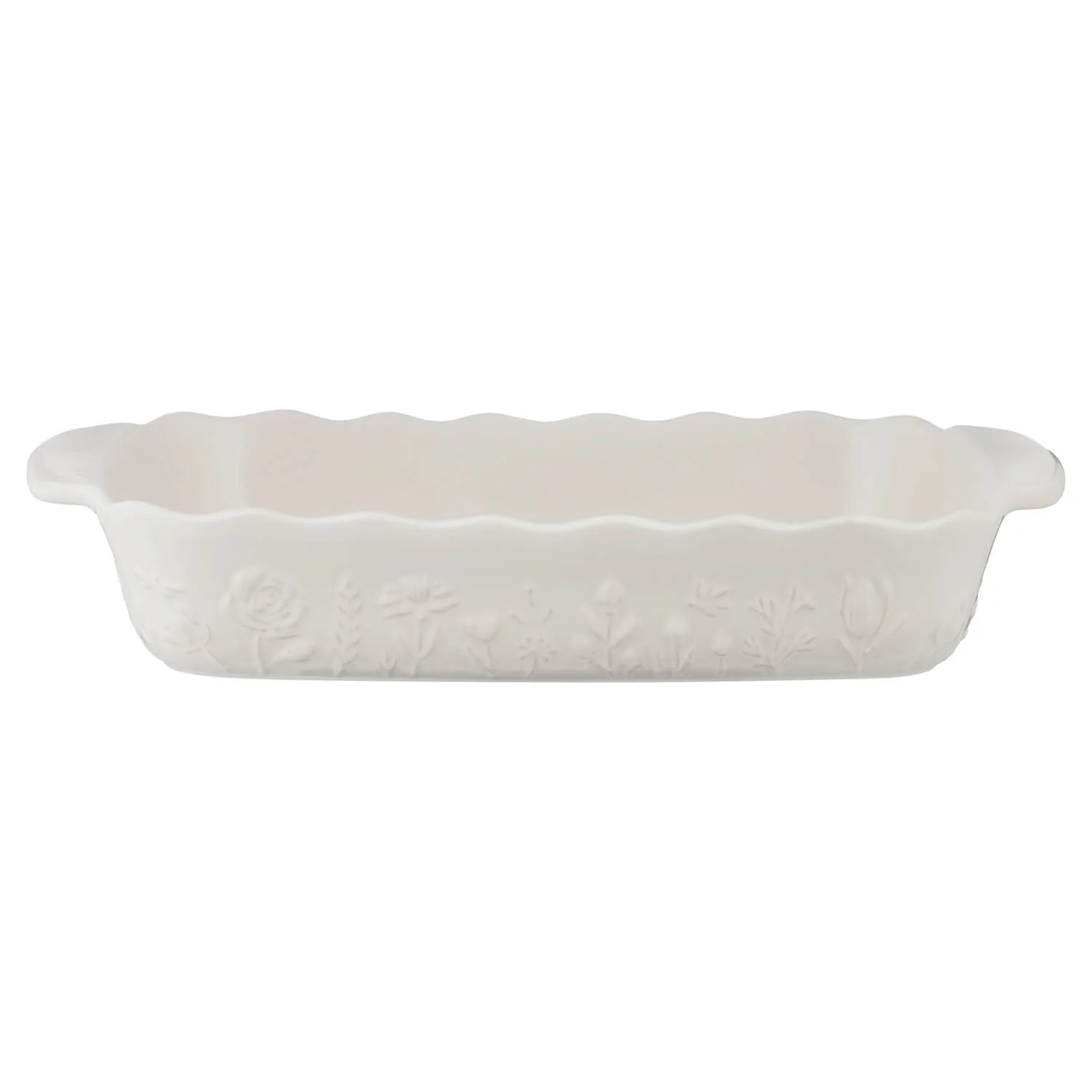 Mason Cash In The Meadow 37.5cm Stoneware Rectangular Dish - Cream