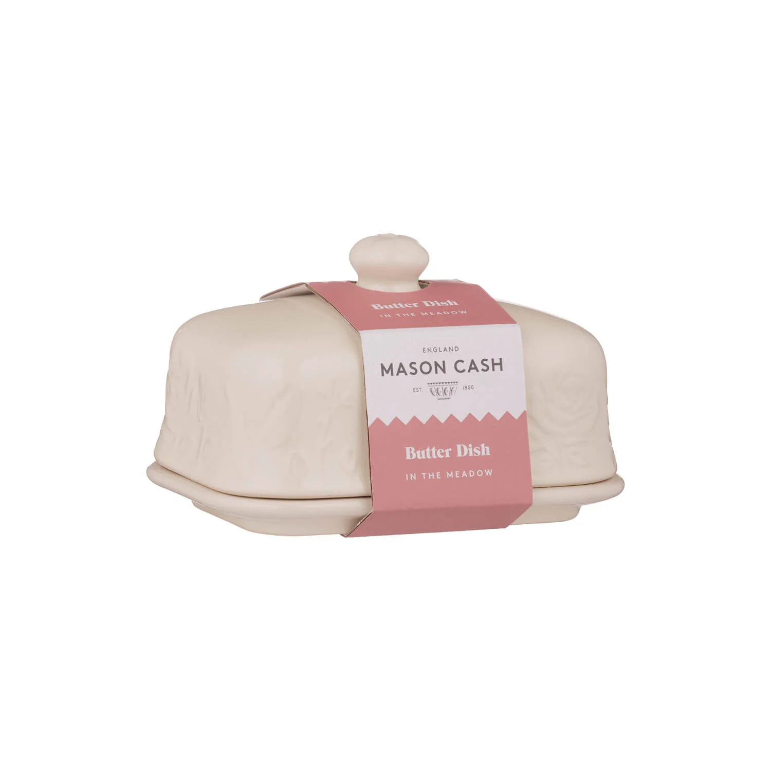 Mason Cash In The Meadow Stoneware Butter Dish - Image 2
