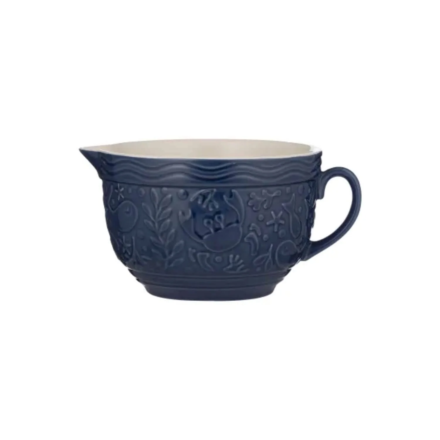 Mason Cash Nautical S24 Stoneware 24cm Batter Bowl - Navy Blue