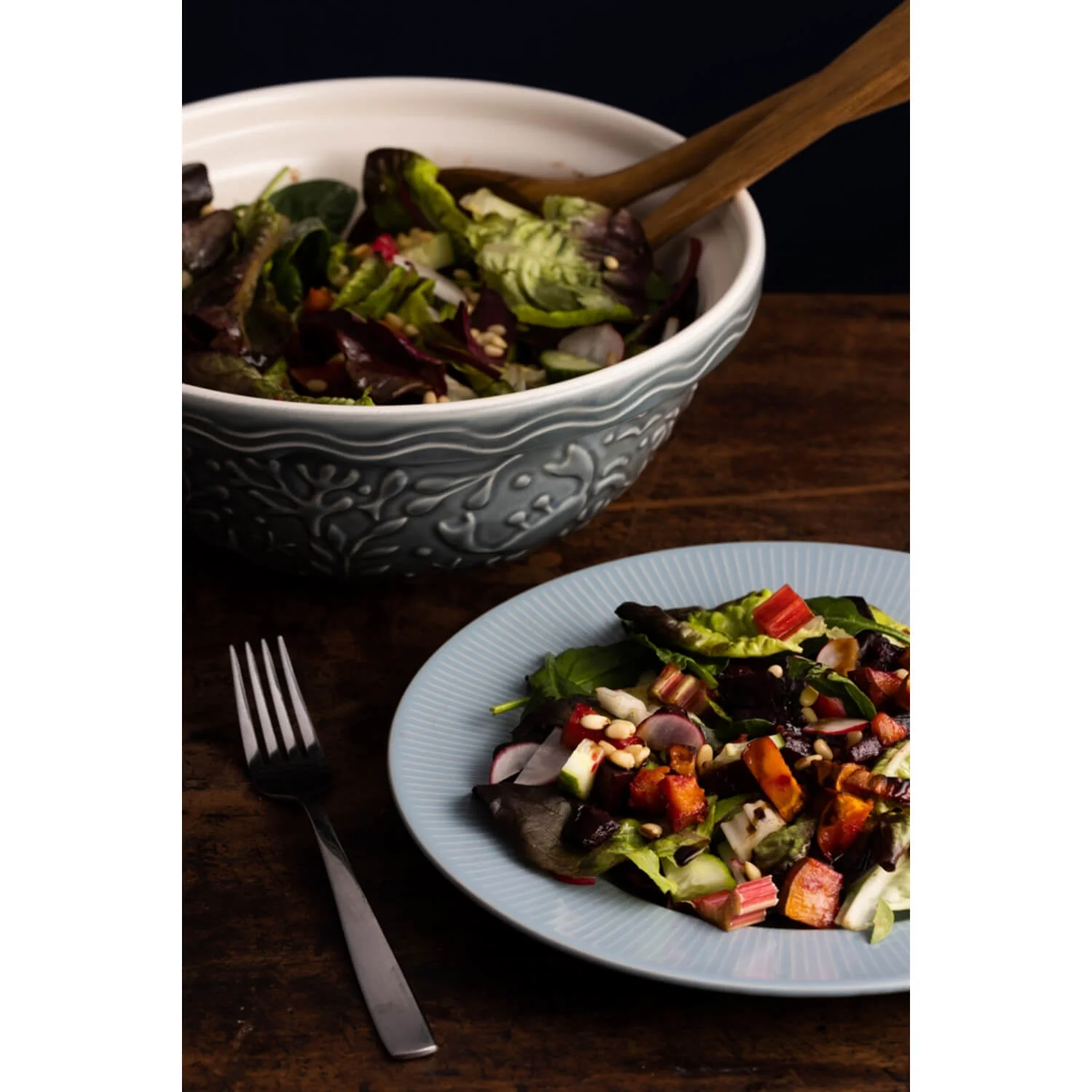 Mason Cash Nautical S12 Stoneware 29cm Mixing Bowl - Navy Blue - Image 6