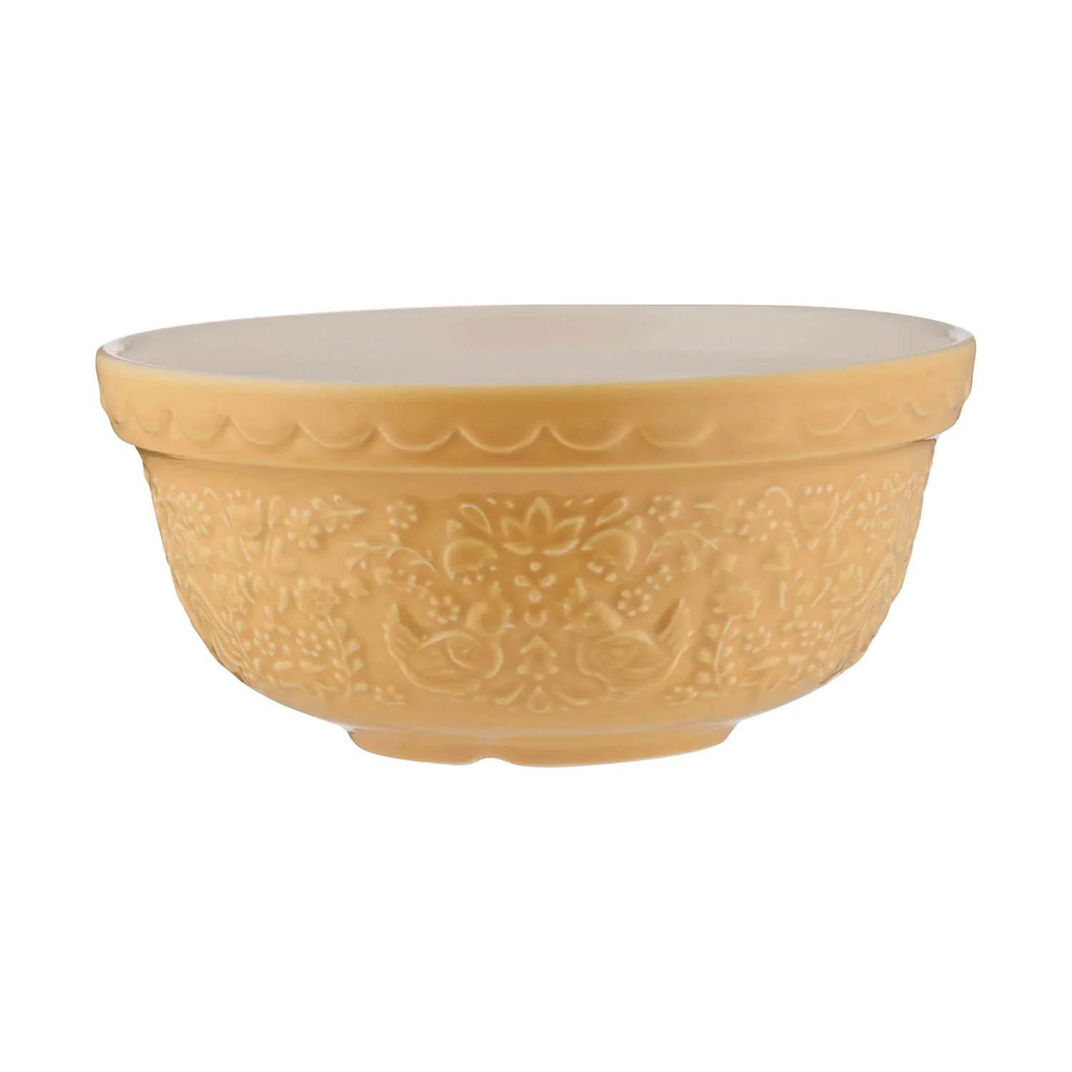 Mason Cash S30 21cm Home To Roost Stoneware Mixing Bowl - Yellow
