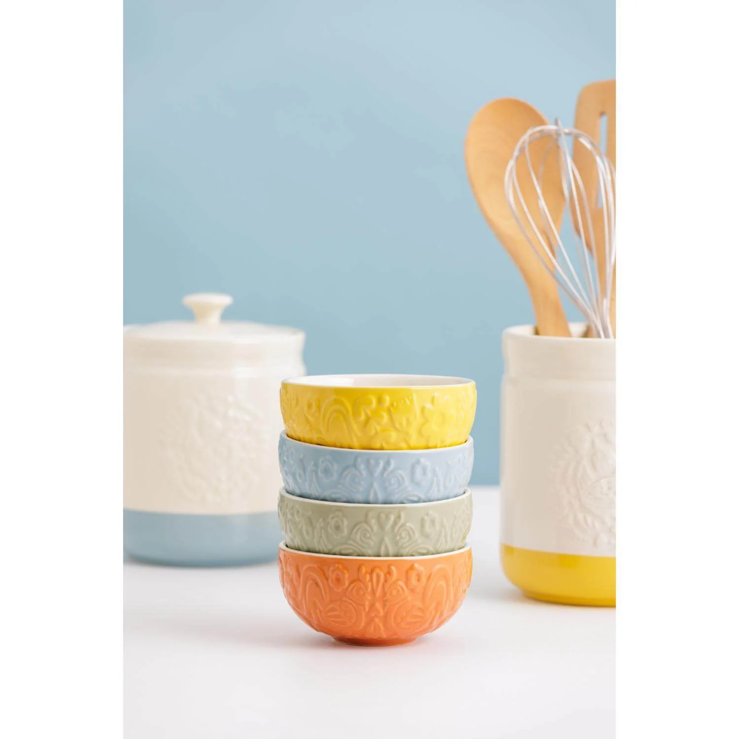 Mason Cash Stoneware Home To Roost 10cm Mini Bowls - Set of 4 - Image 4