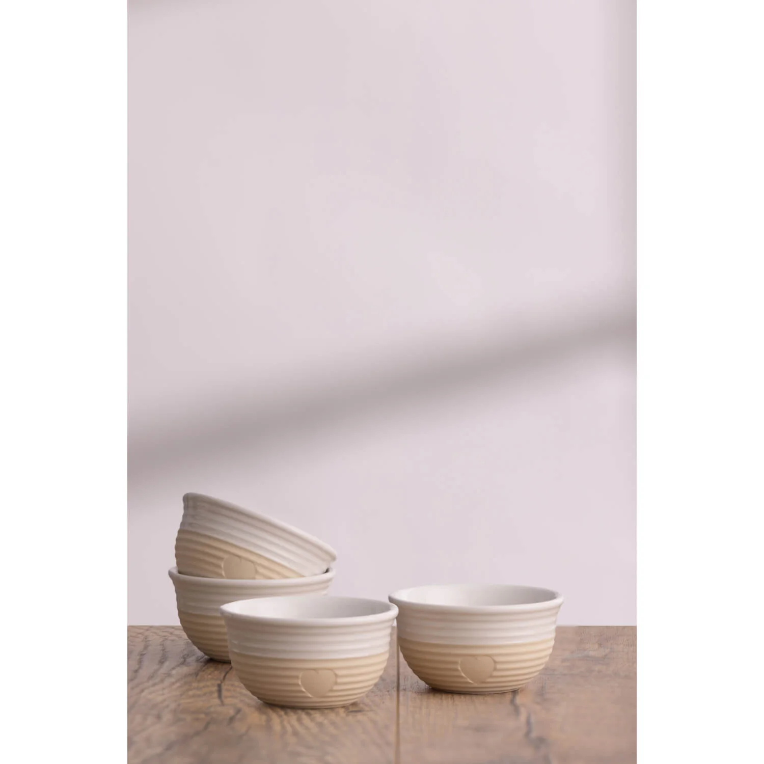 Mason Cash Stoneware Rustic Charm 9.5cm Mini Bowls - Set of 4 - Image 2