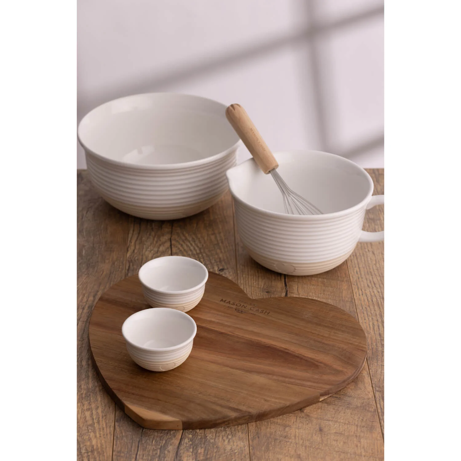 Mason Cash Stoneware Rustic Charm 9.5cm Mini Bowls - Set of 4 - Image 4