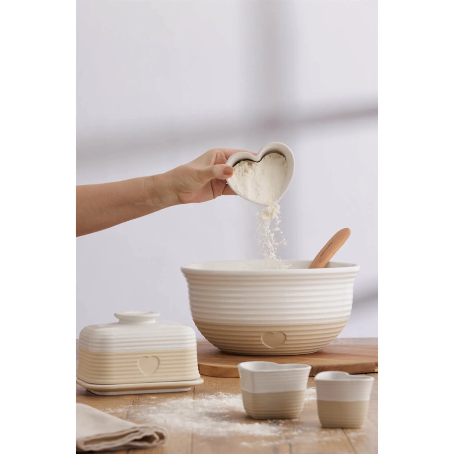 Mason Cash Stoneware Rustic Charm Butter Dish - Image 5
