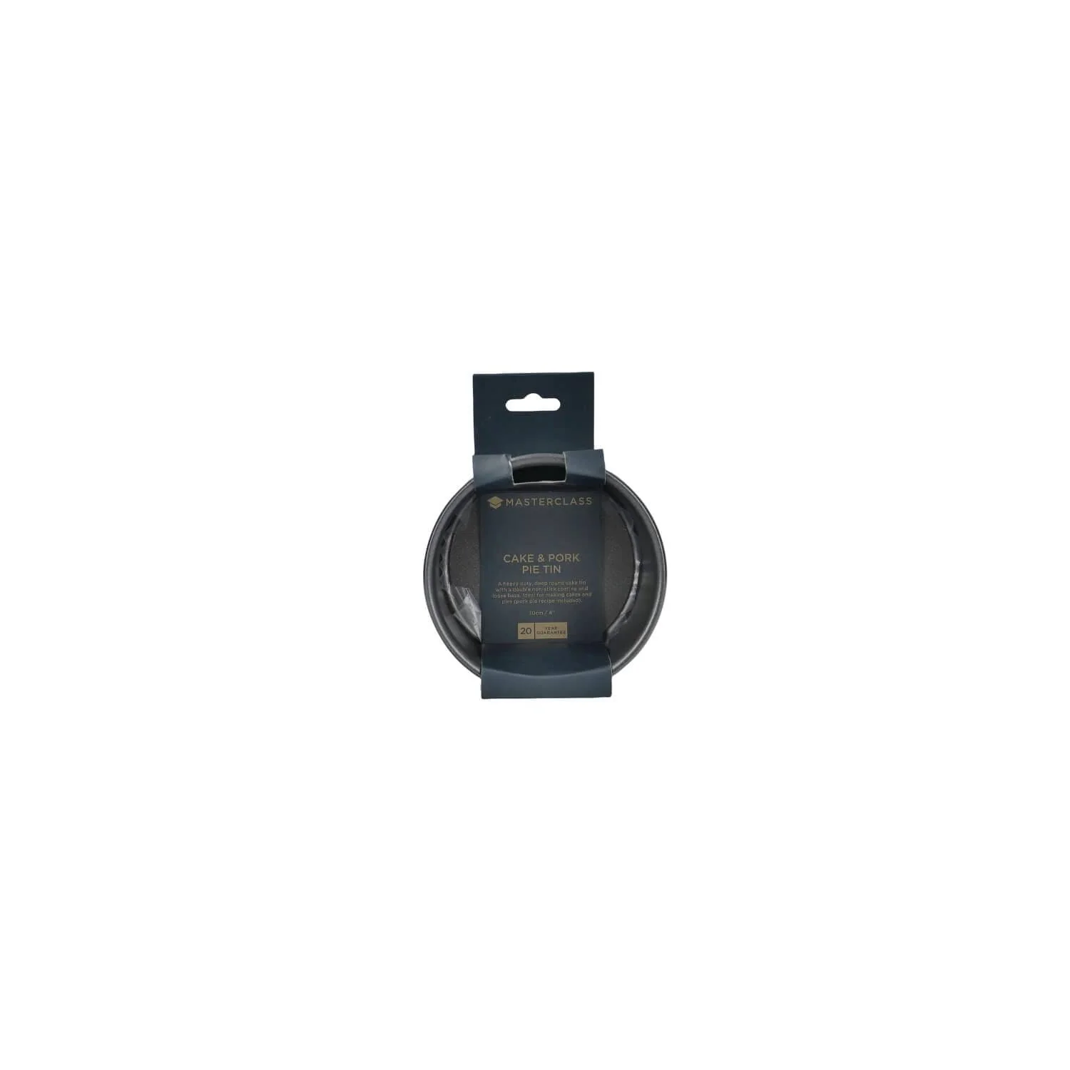 Masterclass Non-Stick Loose Base Round Cake Tin - 10cm - Image 3