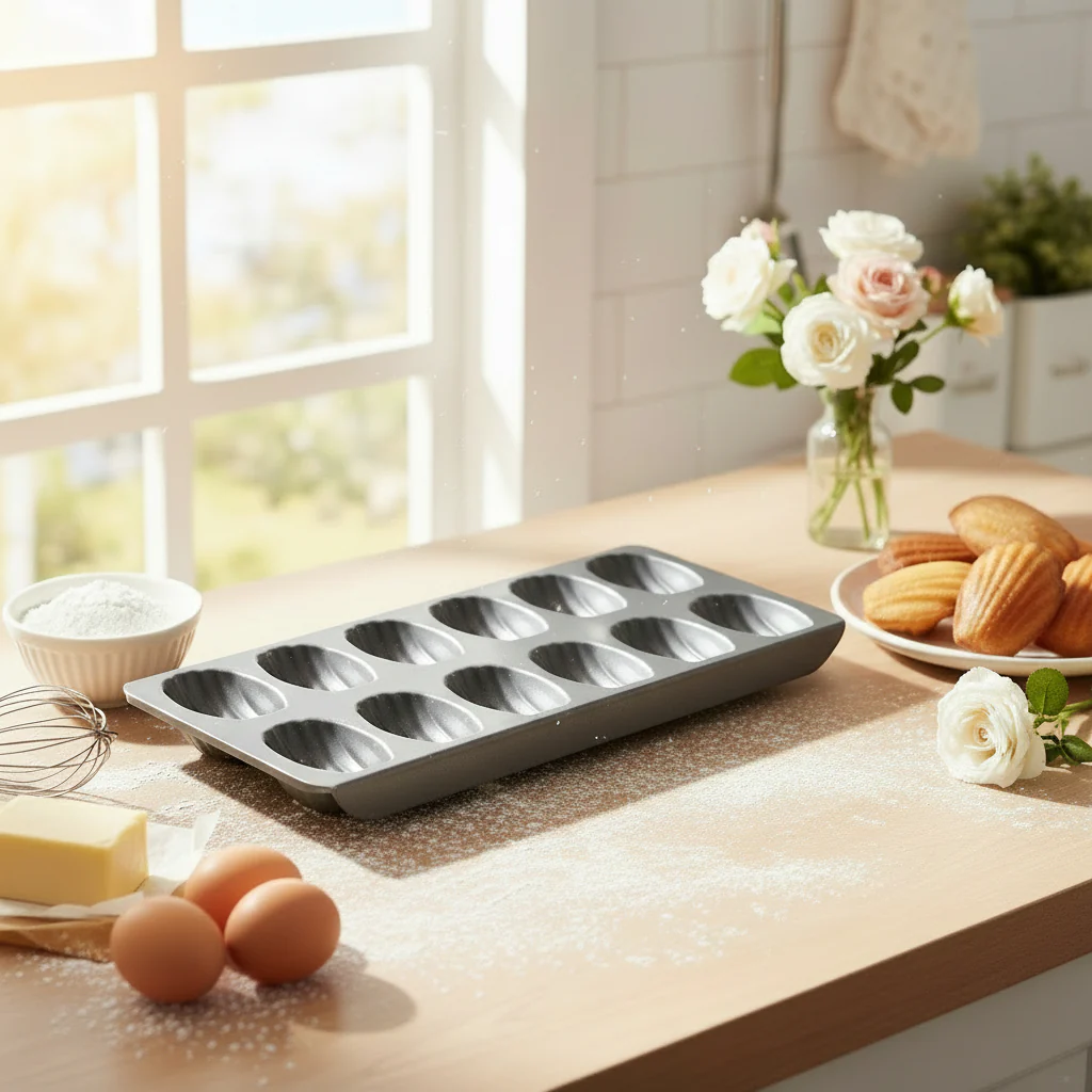Masterclass Non-Stick Madeleine Pan - 12 Hole - Image 2